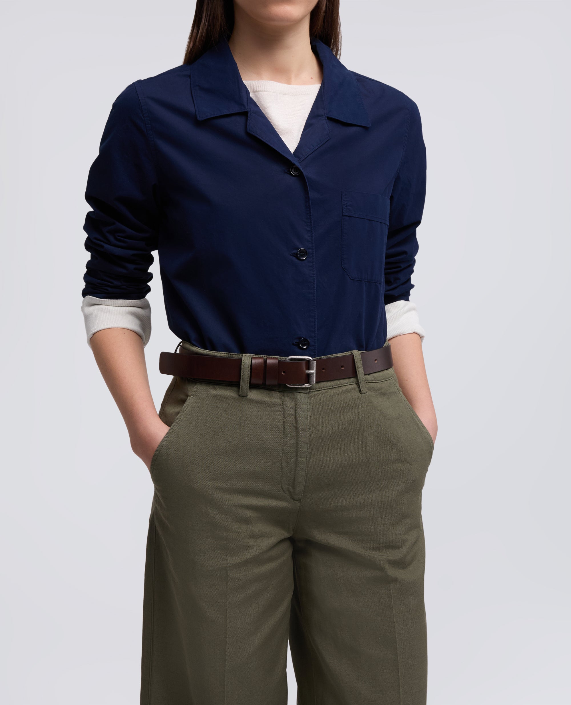 CINTURA DA DONNA IN PELLE-MARRONE-BROWN-MARR¢N-BRAUN-MARRON