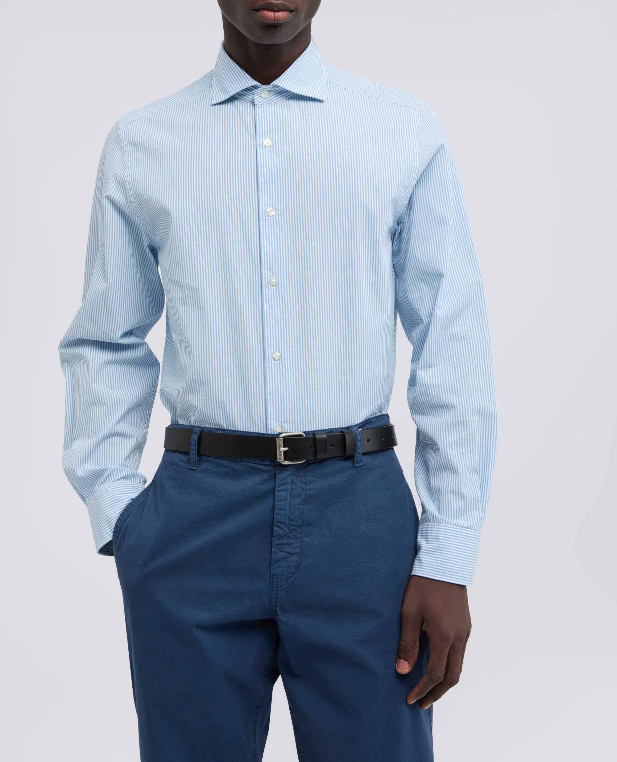 CINTURA DA UOMO IN PELLE-NERO-BLACK-NEGRO-SCHWARZ-NOIR