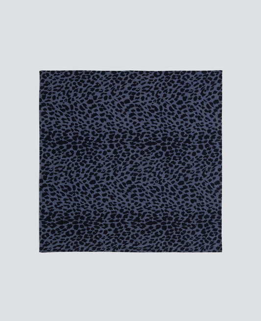 FOULARD IN CHAMBRAY DI COTONE GIAPPONESE-ANIMALIER-ANIMALIER-ANIMALIER-ANIMALIER-ANIMALIER