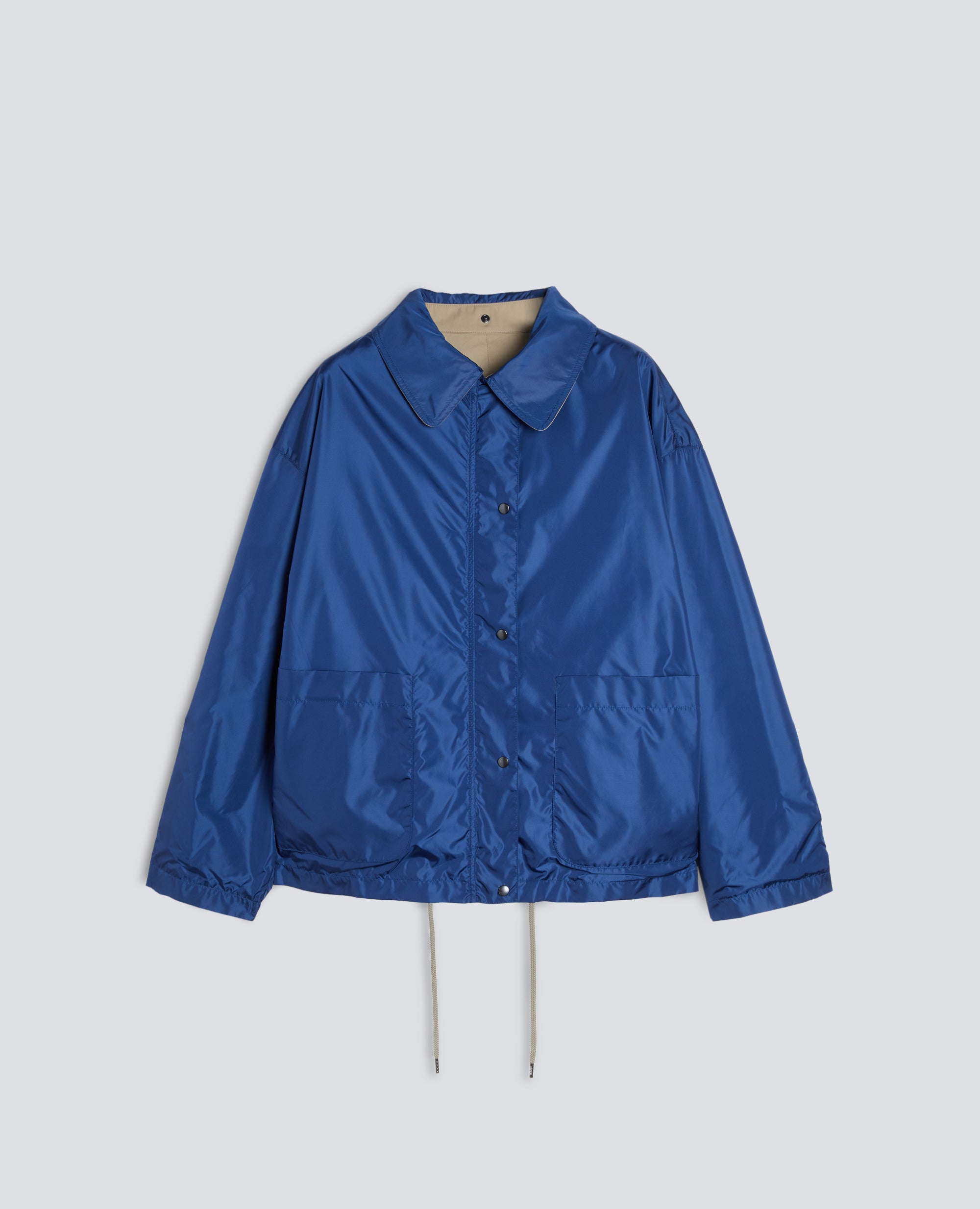 GIUBBOTTO REVERSIBILE  IN TWILL DI COTONE POLIAMMIDE E NYLON-COLONIALE-COLONIAL BEIGE-COLONIAL-KOLONIALBEIGE-COLONIAL