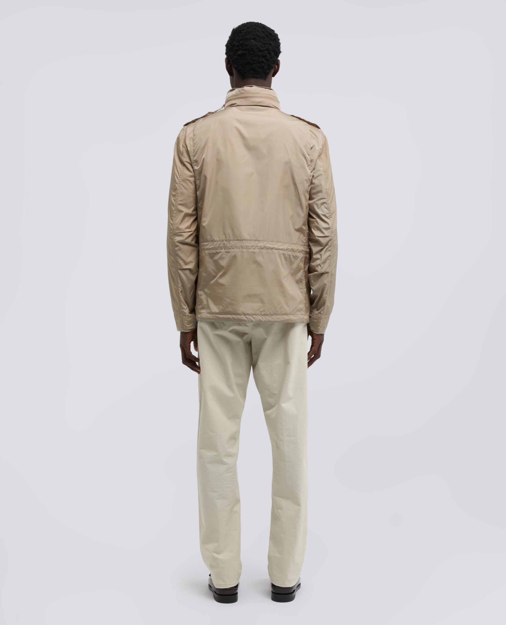 GIUBBOTTO MINI FIELD IN NYLON CON CAPPUCCIO STACCABILE-GHIACCIO-ICE-HIELO-EIS-GLACE