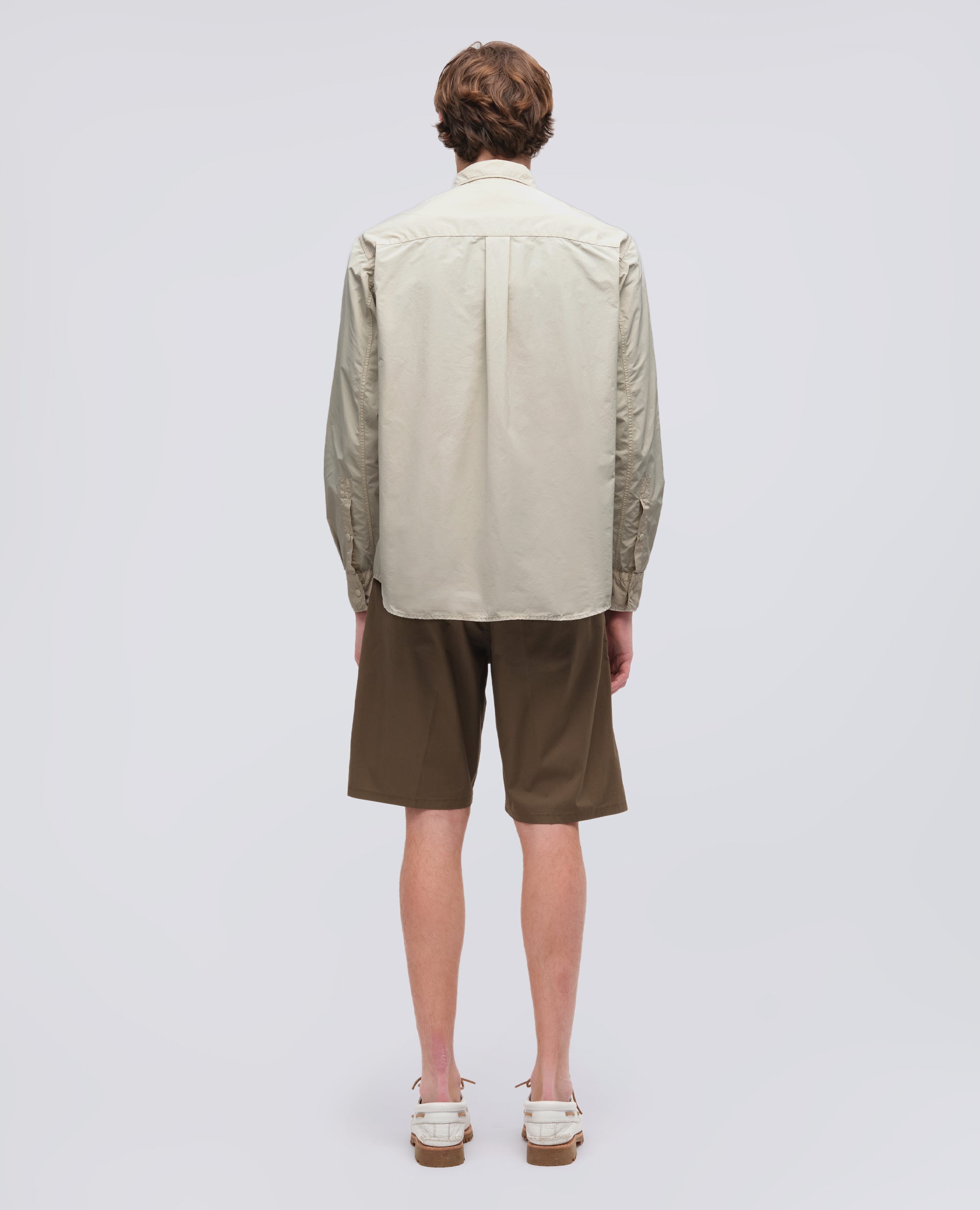 CAMICIA IN POLIESTERE E NYLON WATER REPELLENT-SASSO-STONE-PIEDRA-STEIN-PIERRE
