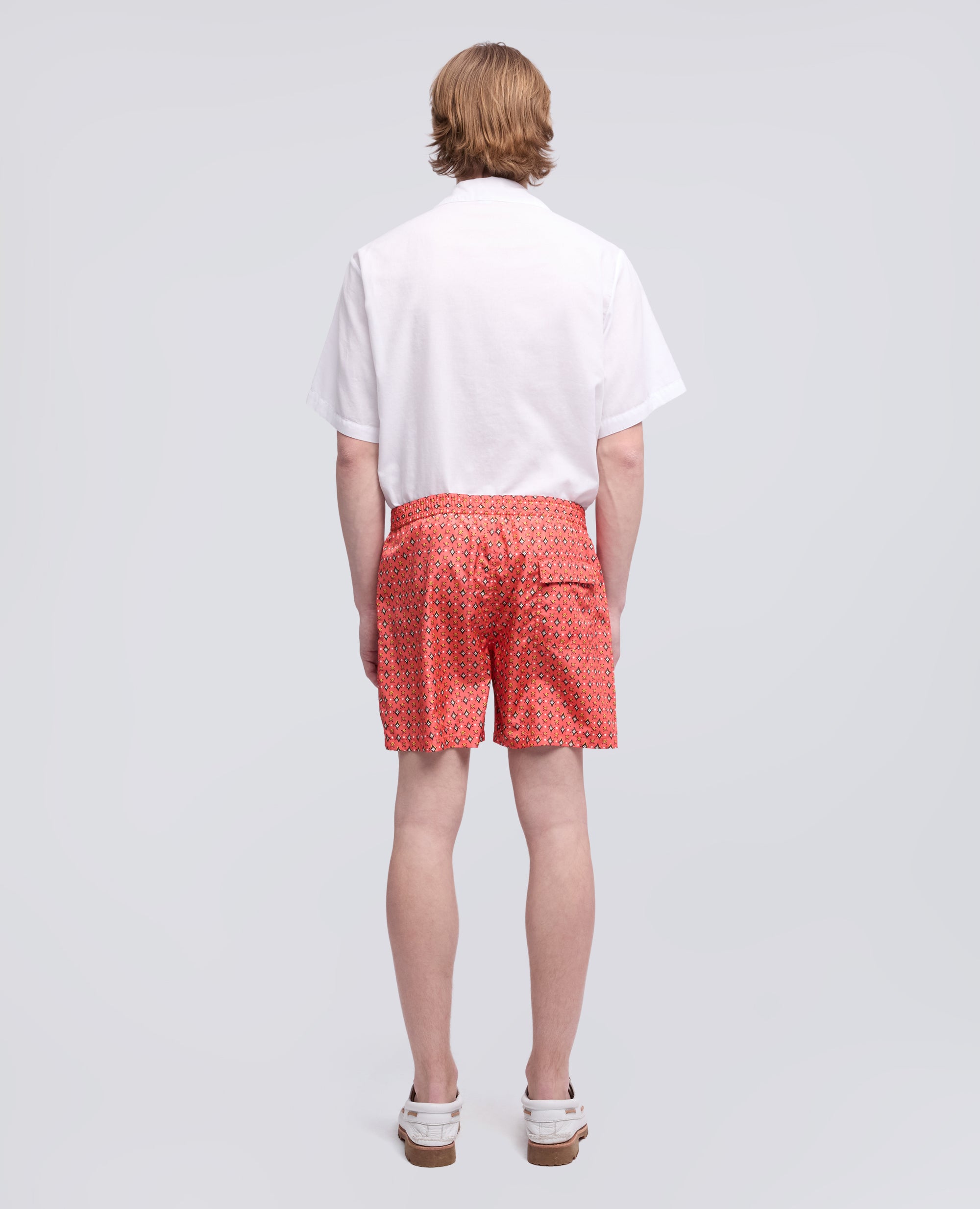 COSTUME IN POLIESTERE STAMPATO WATER REPELLENT-STAMP ARANCIO-STAMP ARANCIO-STAMP ARANCIO-STAMP ARANCIO-STAMP ARANCIO