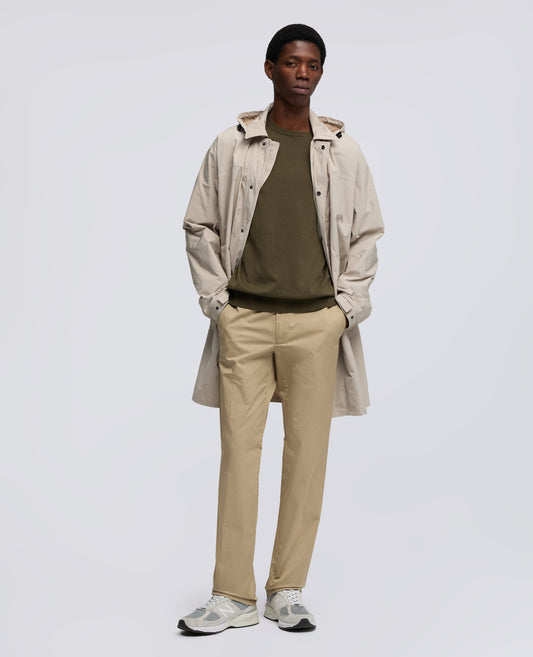 IMPERMEABILE REALIZZATO IN TAFFETAS DI POLIESTERE-BEIGE-BEIGE-BEIS-BEIGE-BEIGE