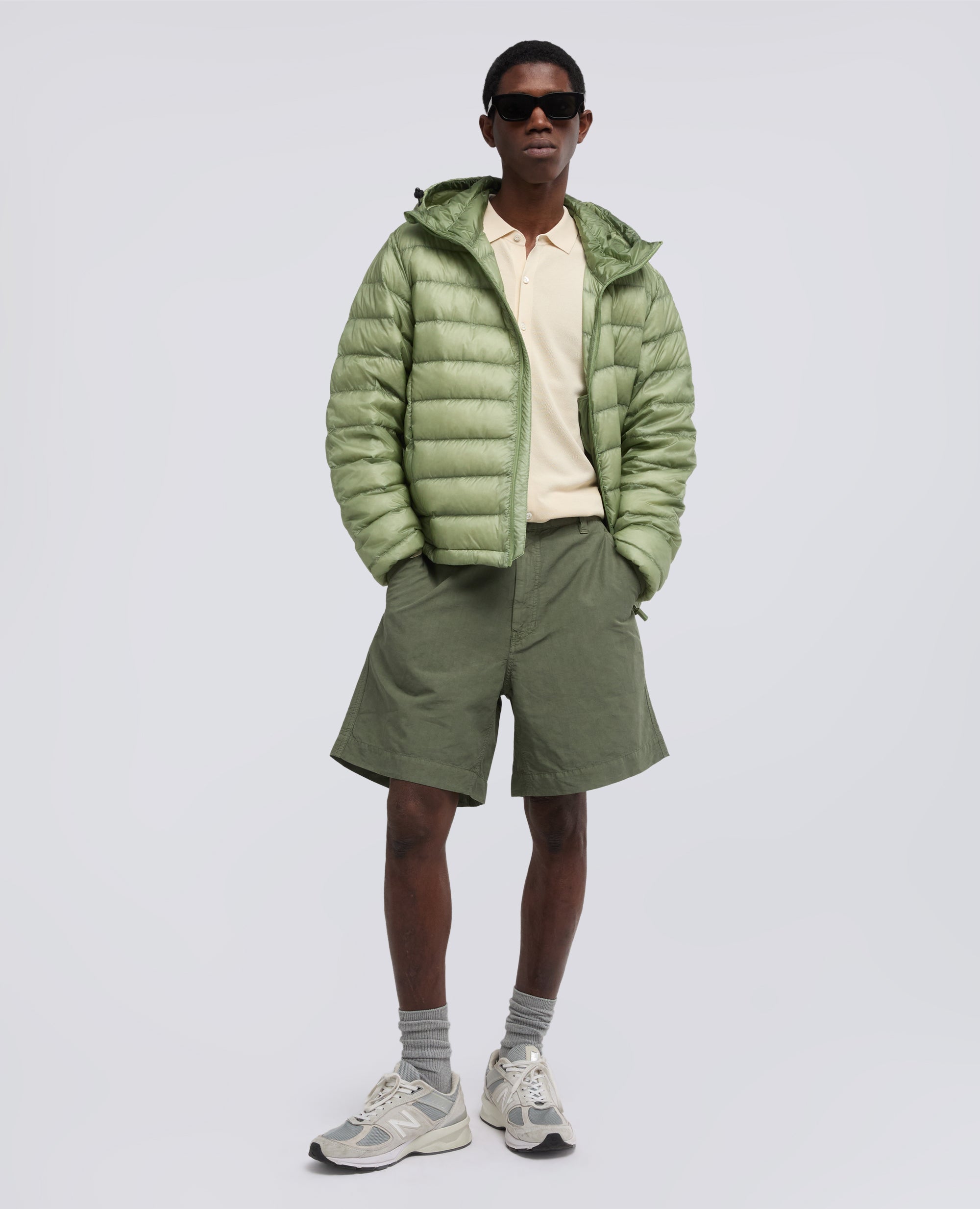 GIUBBOTTO TRAPUNTATO PIUMA ULTRALIGHT-SALVIA-SAGE GREEN-ARENA-SALBEIGRUN-SAUGE