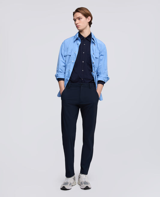 PANTALONE IN NYLON STRETCH-NAVY-NAVY-AZUL MARINO-NAVY-NAVY