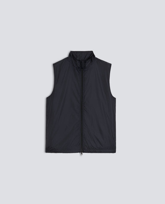 GILET VERNES IN NYLON-NERO-BLACK-NEGRO-SCHWARZ-NOIR