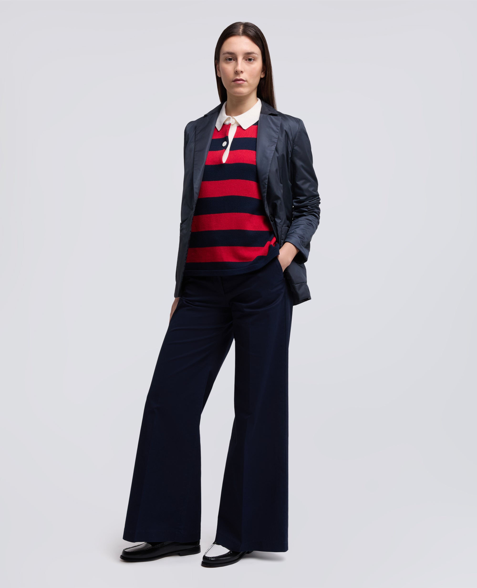 GIACCA IN NYLON IMBOTTITA-NAVY-NAVY-AZUL MARINO-NAVY-NAVY