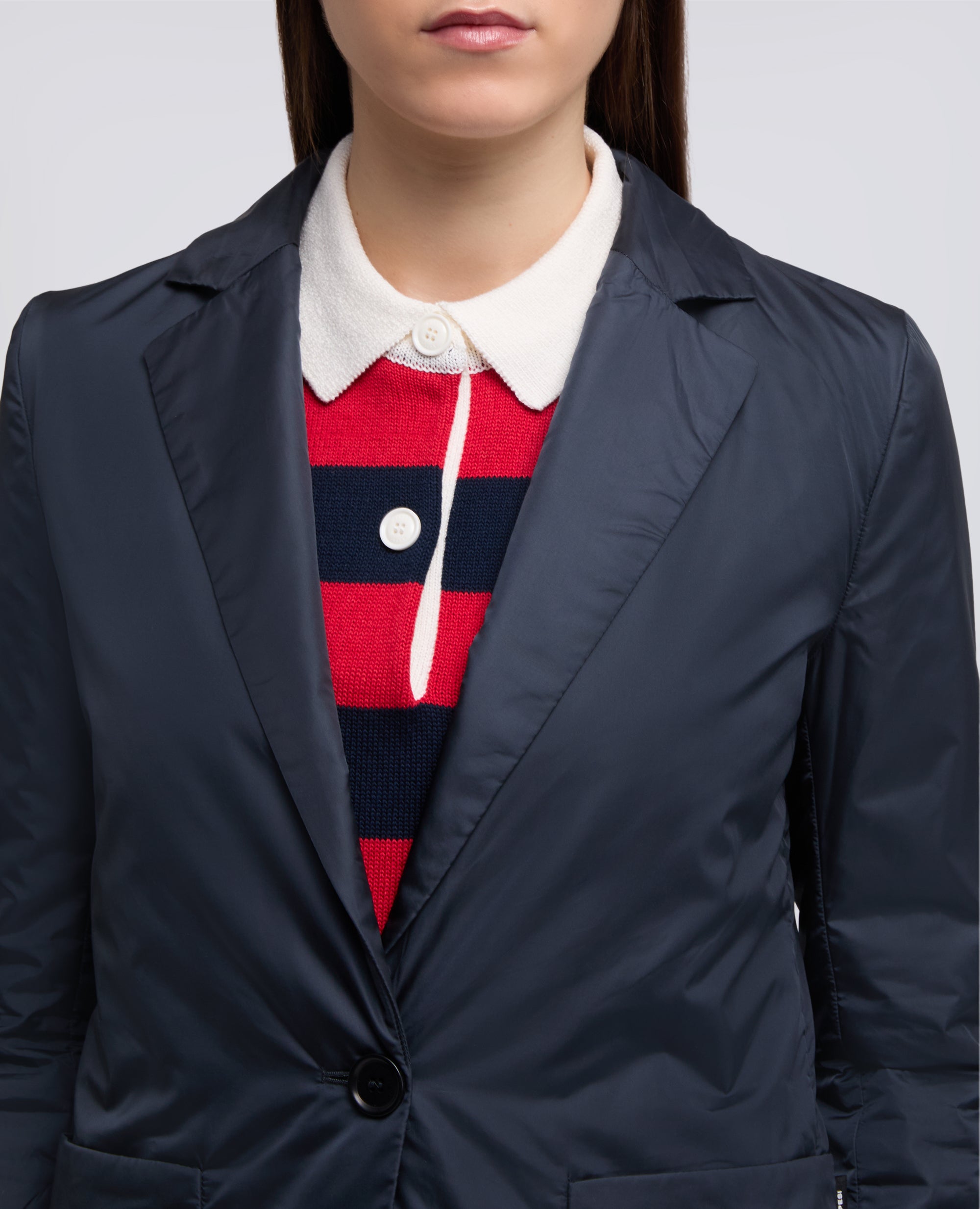 GIACCA IN NYLON IMBOTTITA-NAVY-NAVY-AZUL MARINO-NAVY-NAVY