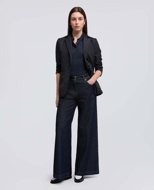 GIACCA IN NYLON IMBOTTITA-NERO-BLACK-NEGRO-SCHWARZ-NOIR