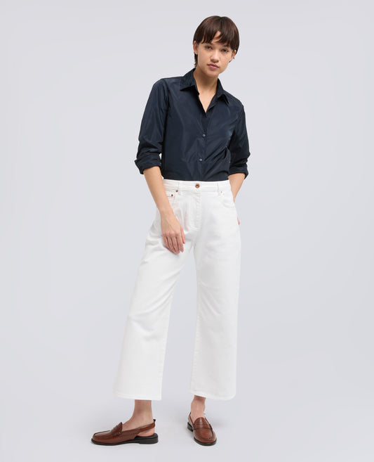 GIACCA CAMICIA SFODERATA IN POLIESTERE TECNICO-BLU NERO-BLU NERO-BLU NERO-BLU NERO-BLU NERO