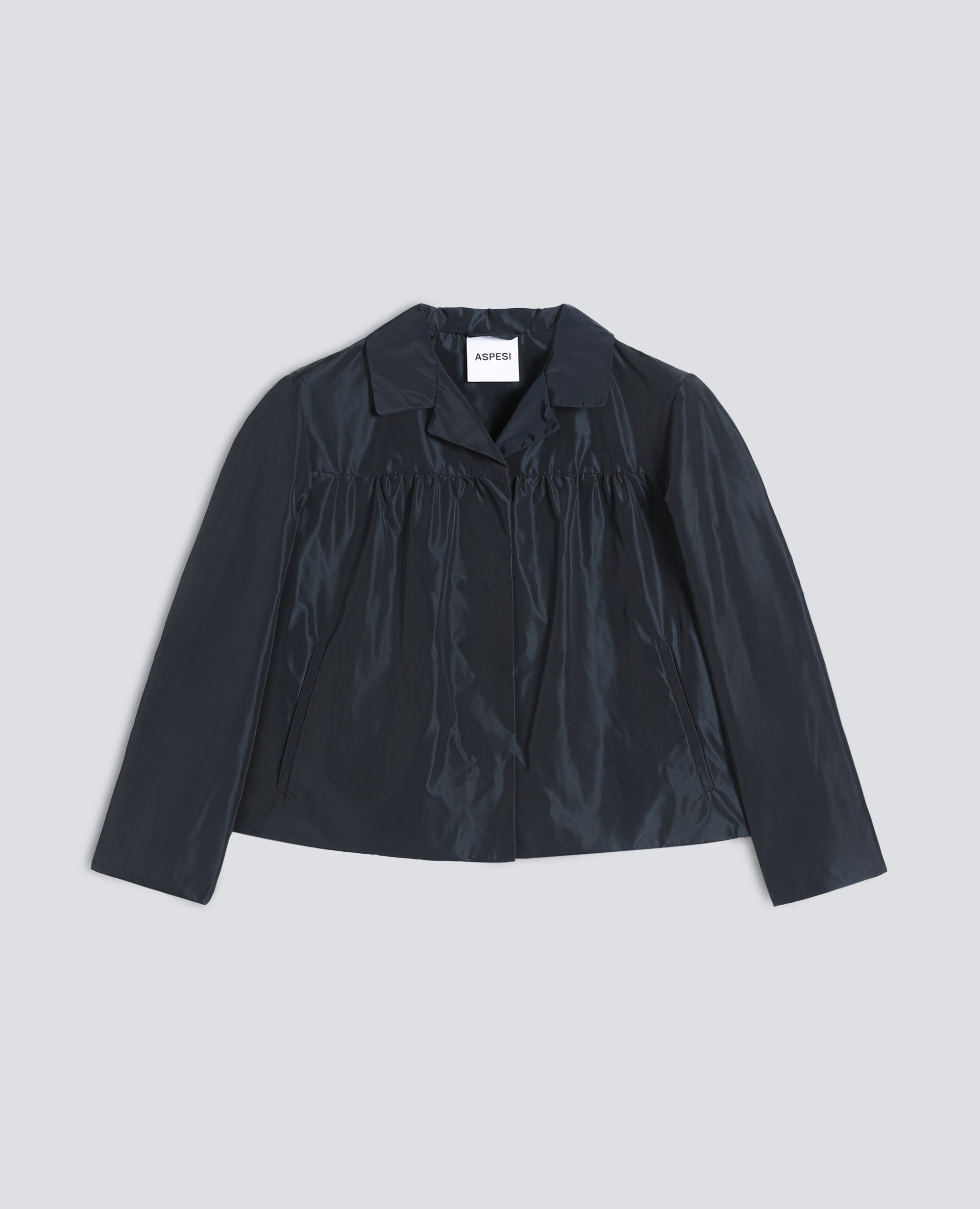 GIACCA IN POLIESTERE TECNICO FODERATA IN NYLON-BLU NERO-BLU NERO-BLU NERO-BLU NERO-BLU NERO