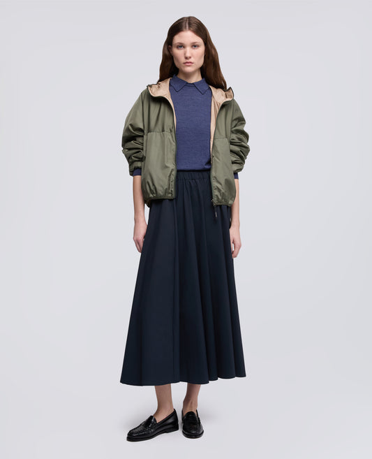 MAGLIA IN MISTO LANA E SETA-AVIO-AIR FORCE BLUE-AZUL MILITAR-AIR-BLEU AVIATION