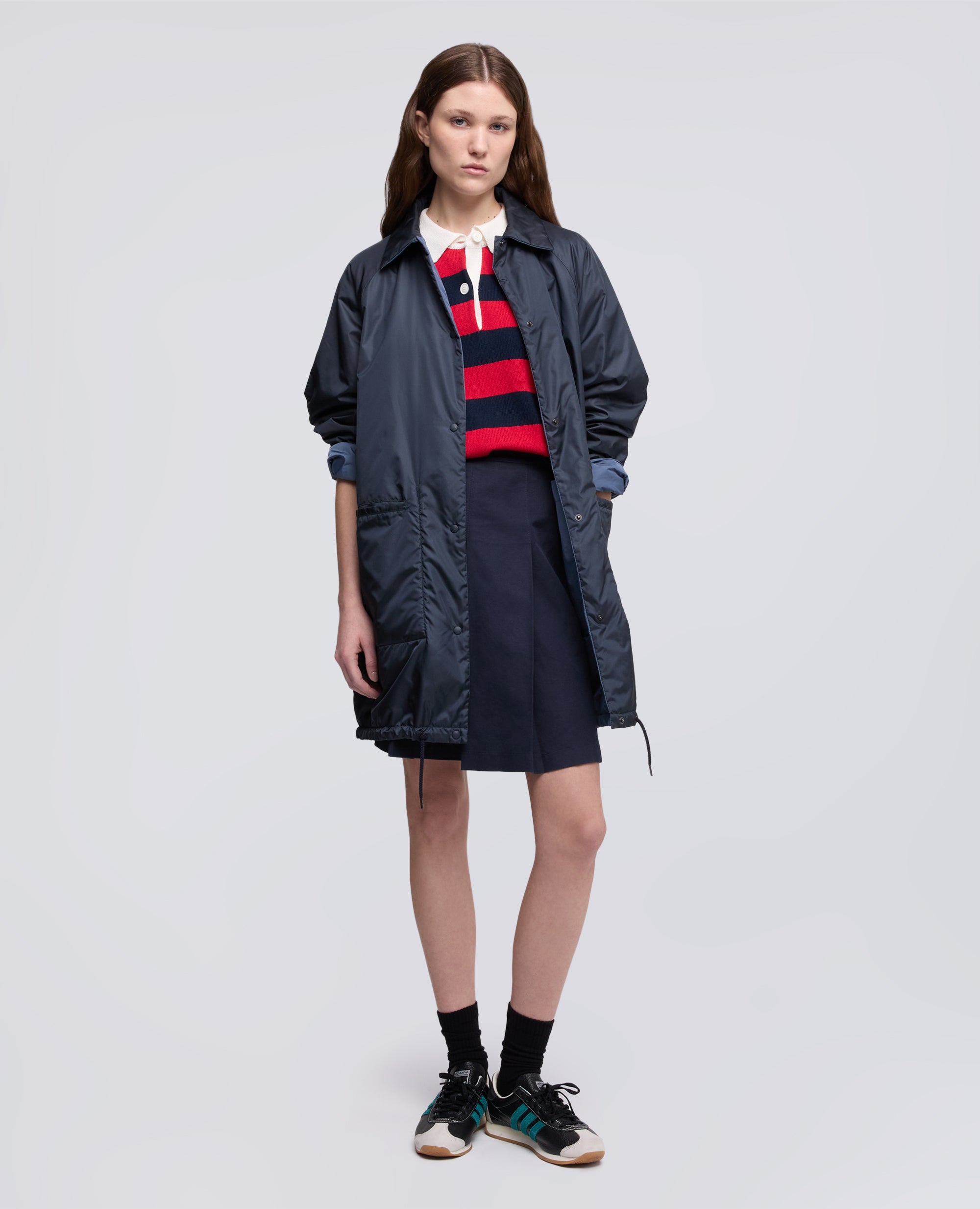 POLO IN COTONE A MANICHE CORTE-ROSSO/BLU-RED/BLUE-ROSSO/BLU-ROSSO/BLU-ROSSO/BLU