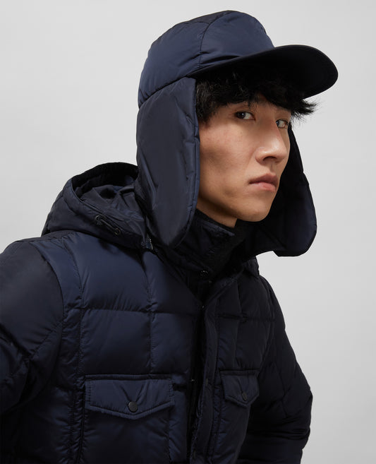  CAPPELLO IMBOTTITO IN NYLON RICICLATO-NAVY-NAVY-AZUL MARINO-NAVY-NAVY