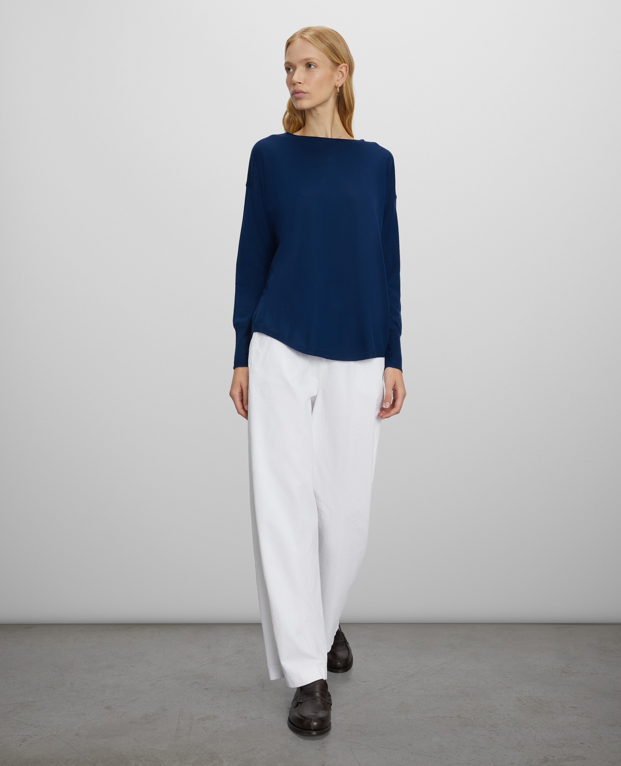 maglia in lana merino-BLU-BLUE-AZUL-BLAU-BLEU