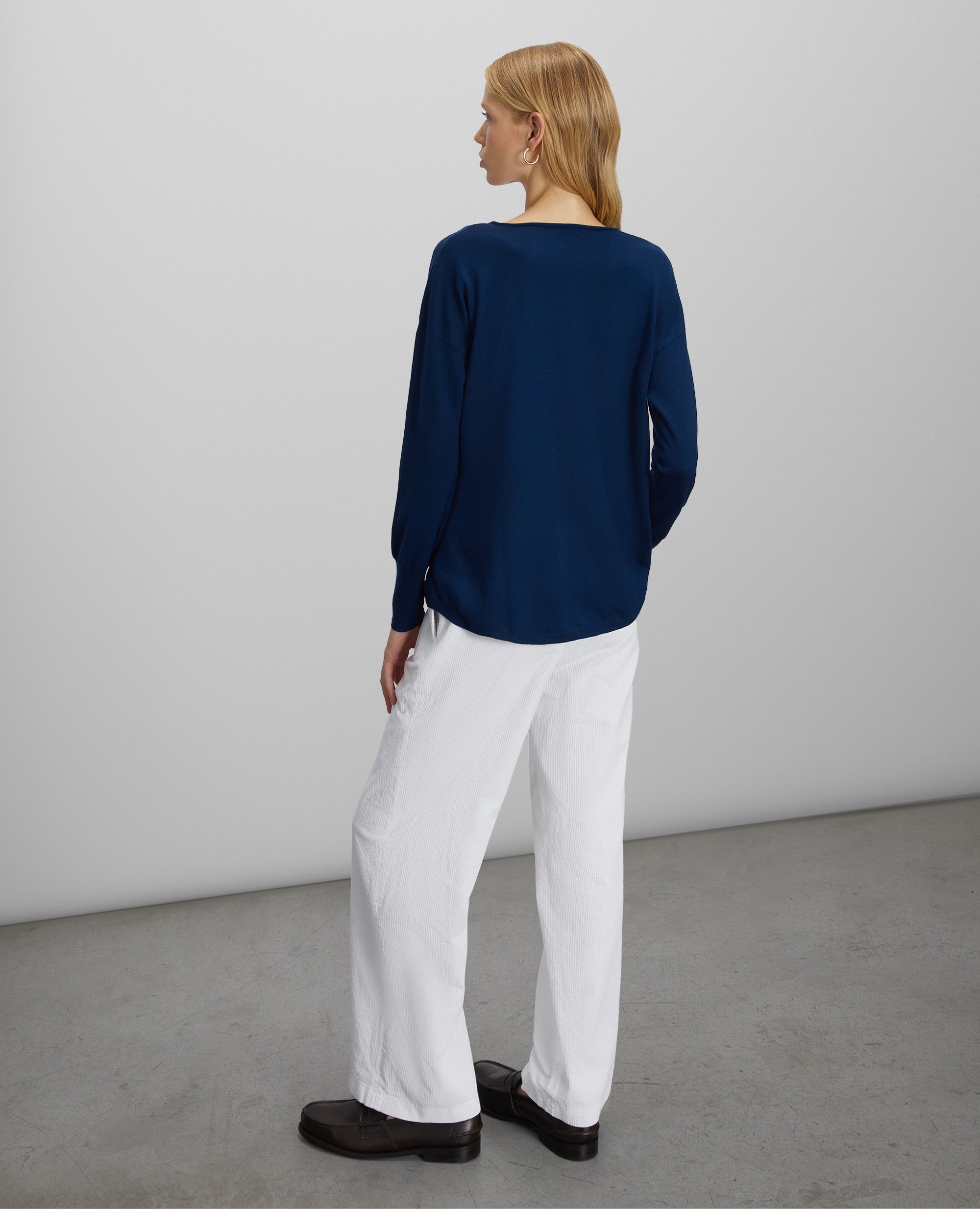 maglia in lana merino-BLU-BLUE-AZUL-BLAU-BLEU