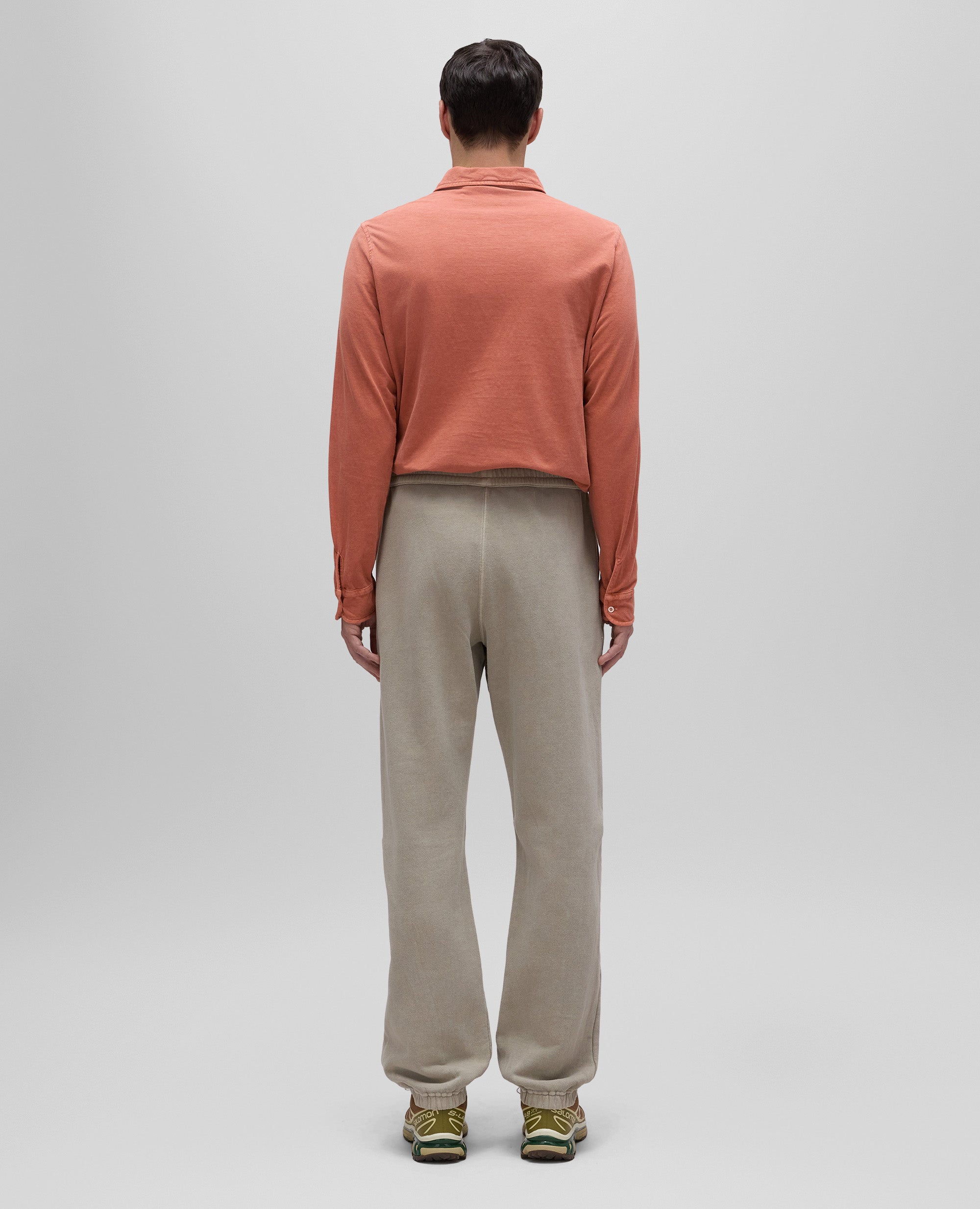 PANTALONE JOGGER IN FELPA DI COTONE-SABBIA-SAND-ARENA-SAND-SABLE