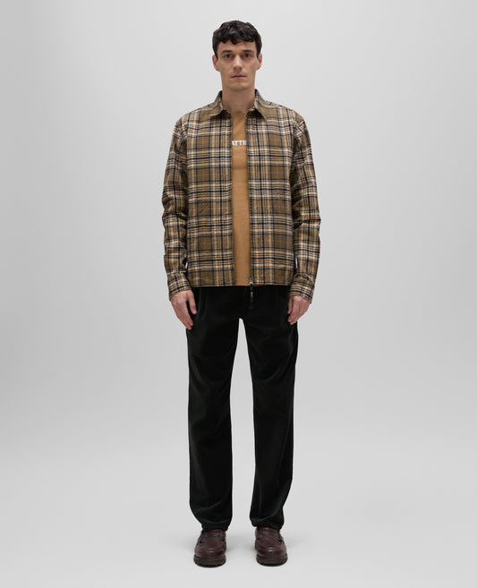 CAMICIA A GIUBBOTTO LAMPO-COLONIALE-COLONIAL BEIGE-COLONIAL-KOLONIALBEIGE-COLONIAL