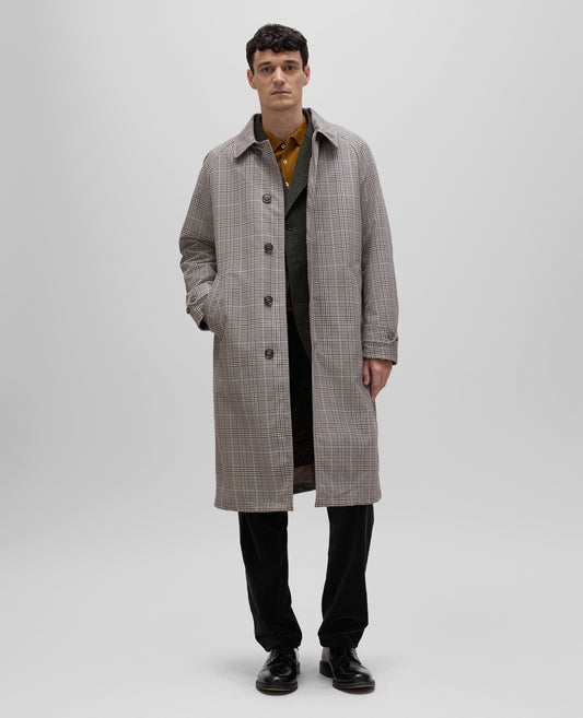 IMPERMEABILE HACK MAN IN TELA DI COTONE CHECK-CHECK-CHECK-CHECK-CHECK-CHECK