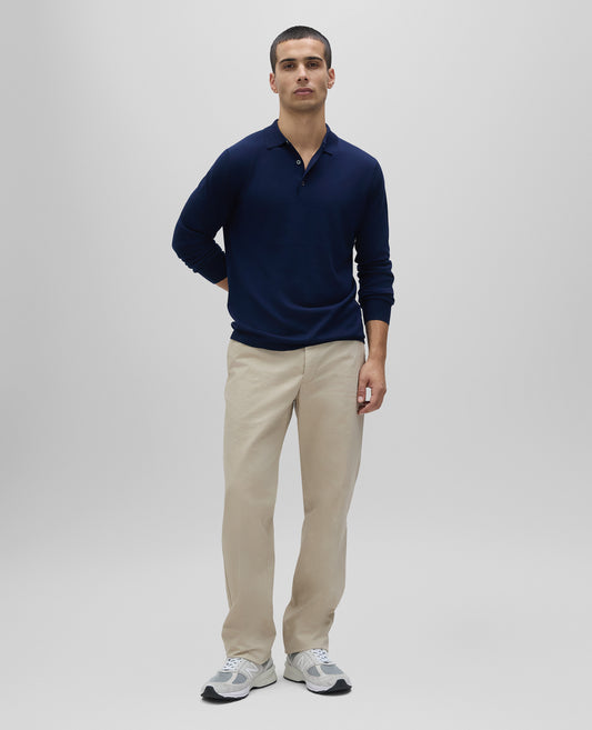 PANTALONE NEW HERMAN IN GABARDINA DI COTONE-SABBIA-SAND-ARENA-SAND-SABLE