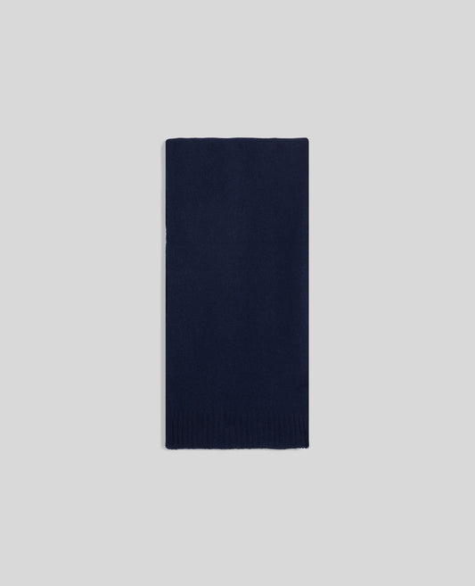 SCIARPA IN CASHMERE-NAVY-NAVY-AZUL MARINO-NAVY-NAVY