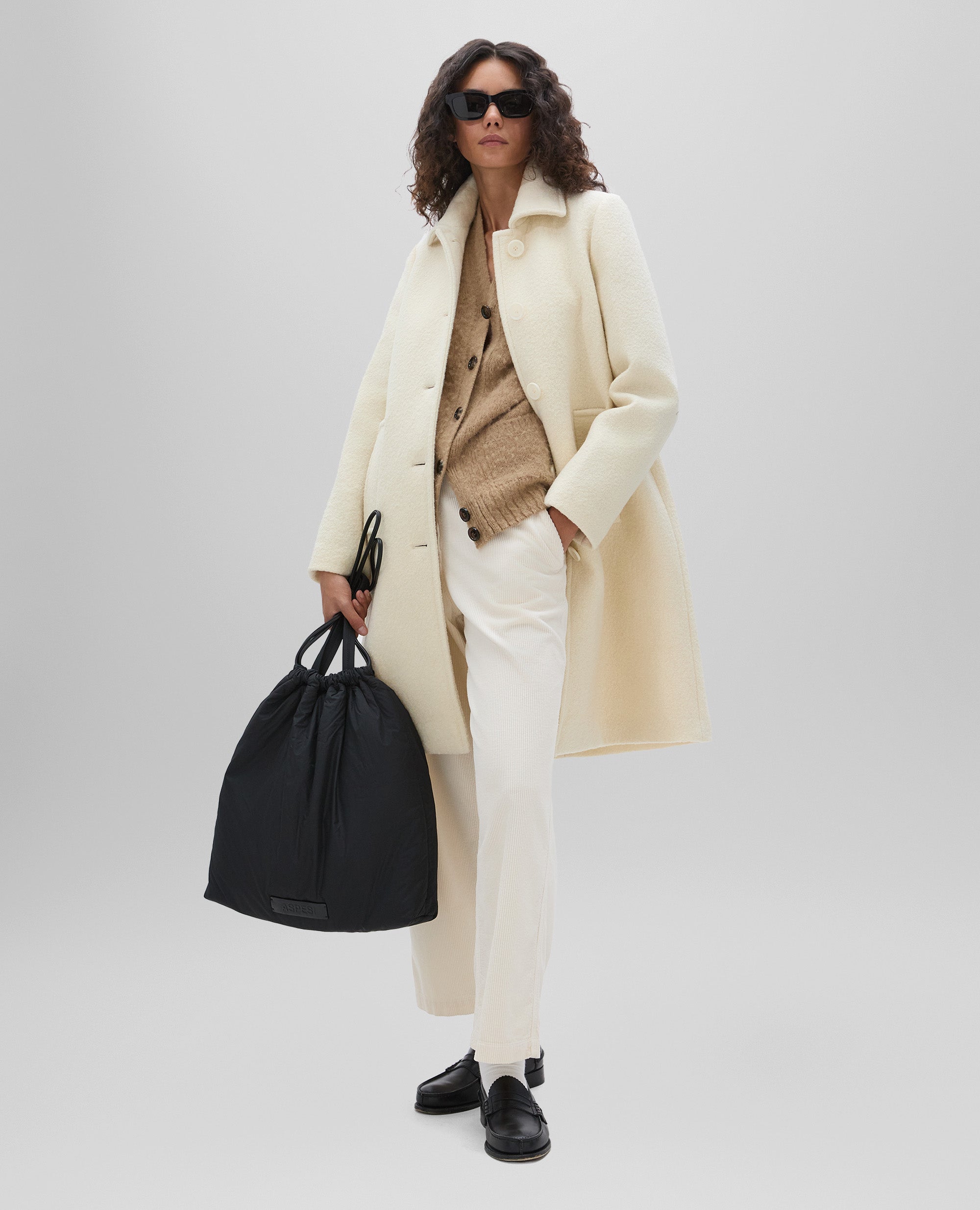 CAPPOTTO IN LANA COTTA-NATURALE-NATURAL-NATURAL-NATURLICH-NATUREL