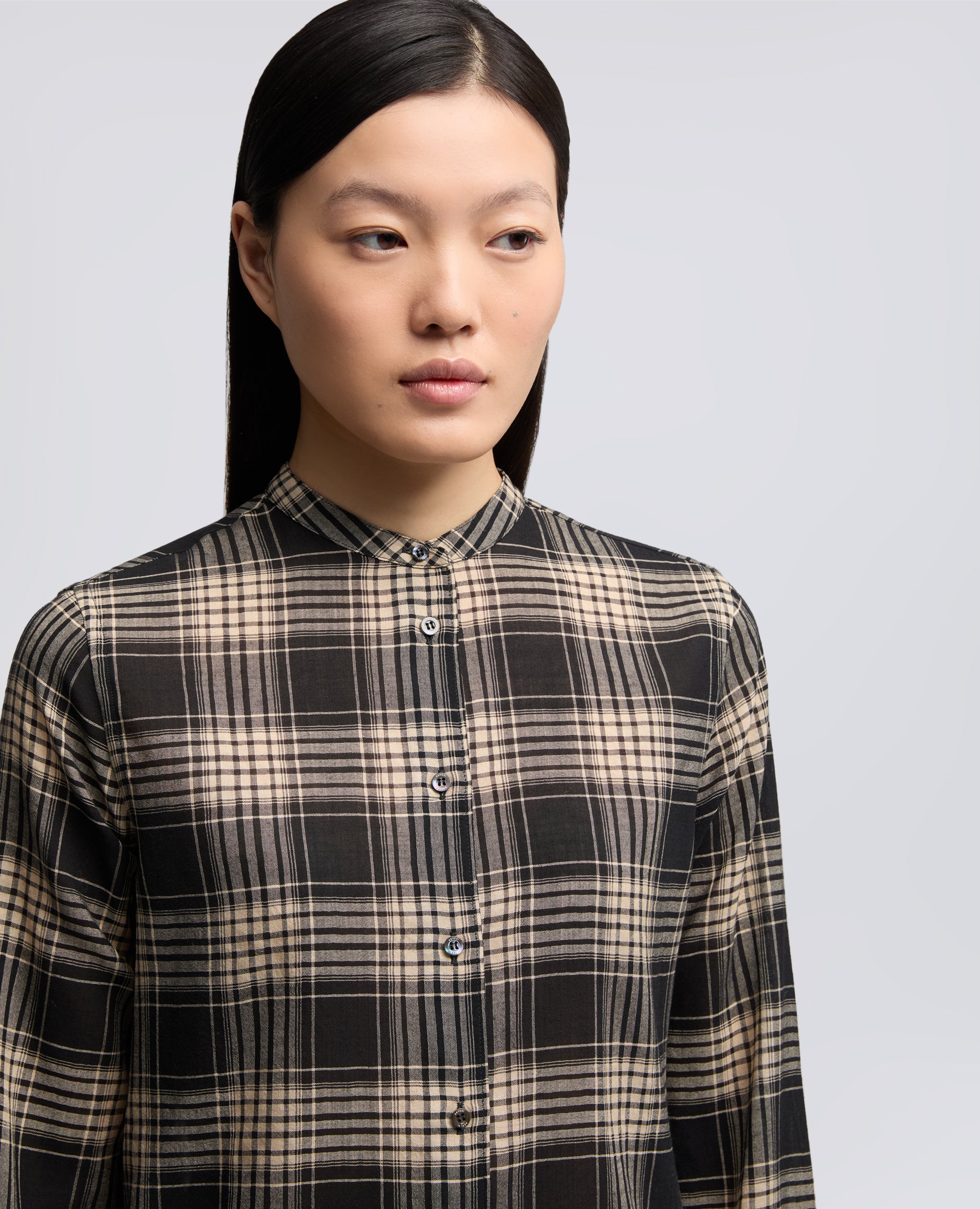 CAMICIA MOD.5416-NERO/NATURAL-BLACK / NATURAL-NERO/NATURAL-NERO/NATURAL-NERO/NATURAL