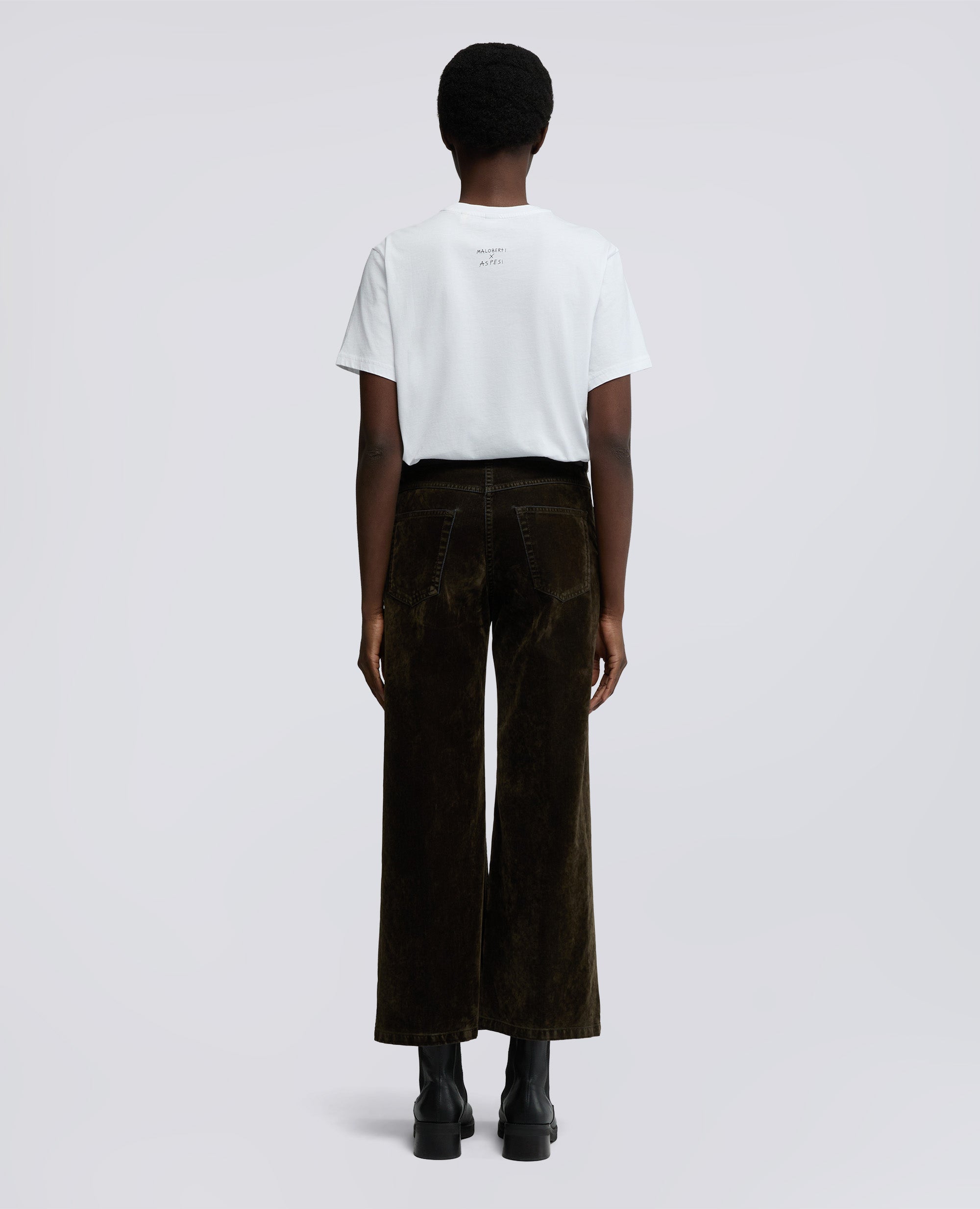 T-SHIRT IN JERSEY DI COTONE CON STAMPA - POESIA-BIANCO-WHITE-BLANCO-WEISS-BLANC