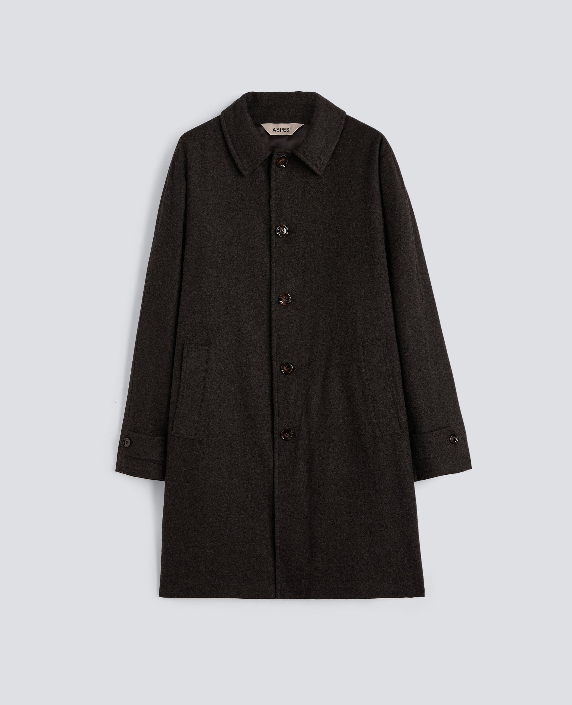 CAPPOTTO PASCAL-MARRONE-BROWN-MARR¢N-BRAUN-MARRON