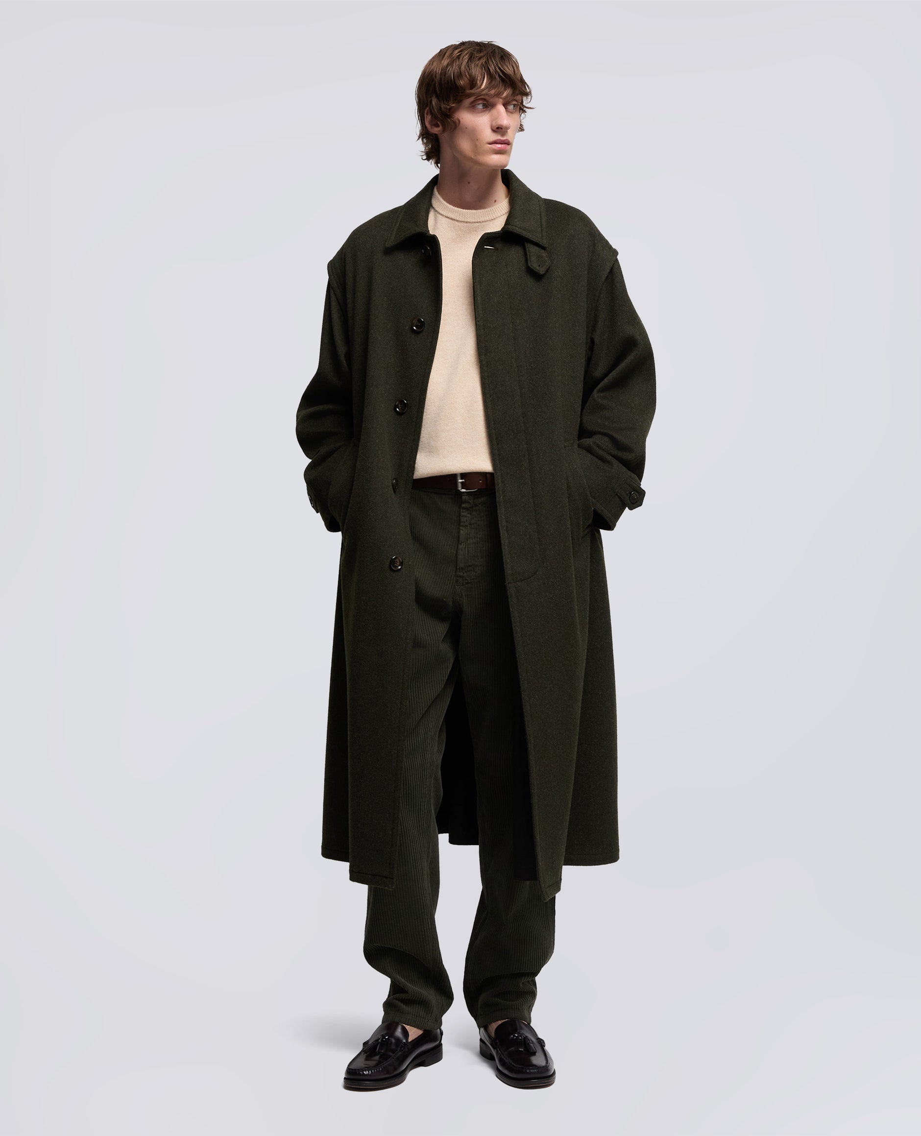 Coat Edward’s wool alpaca size M Ernest virgin wool and alpaca coat – ASPESI