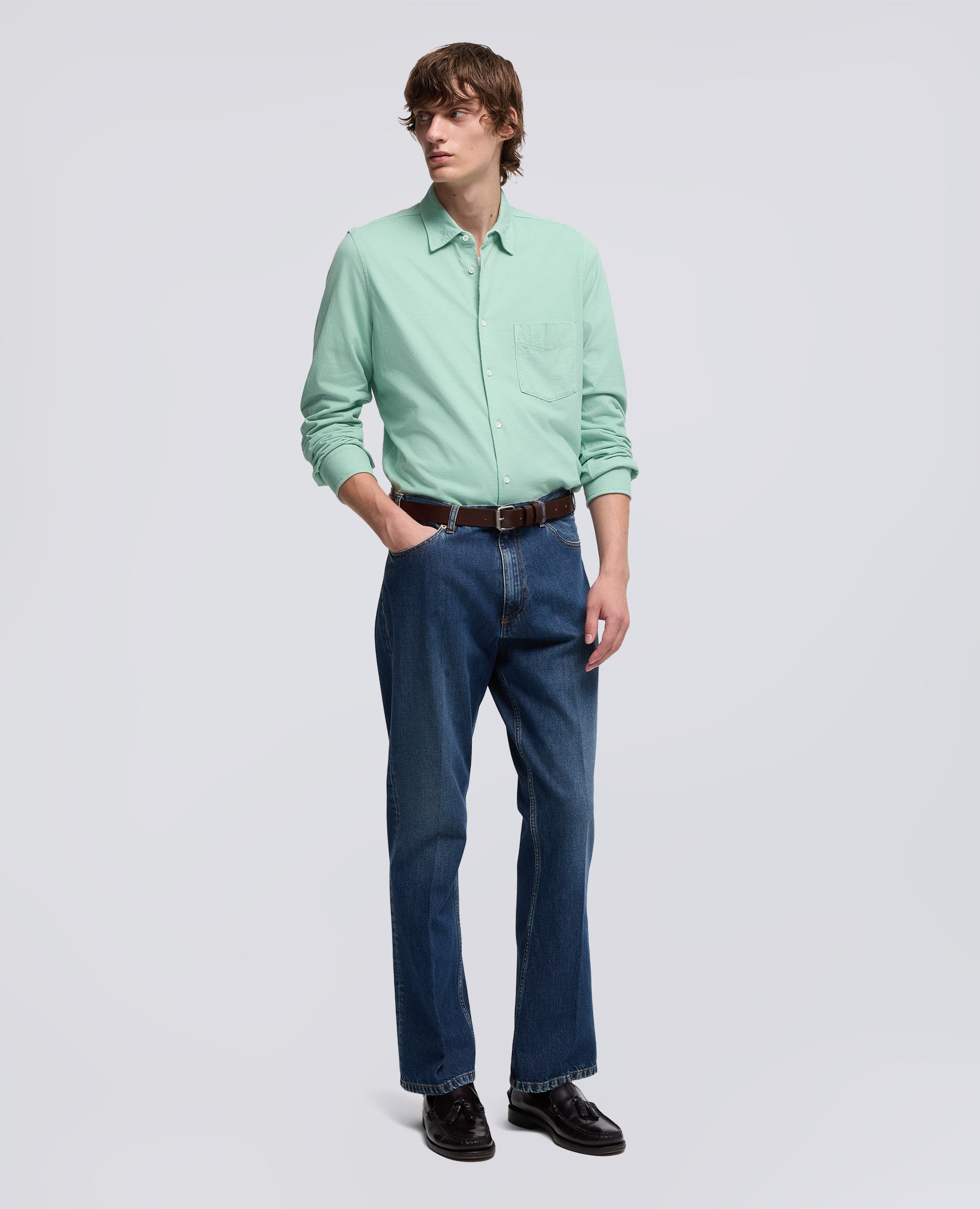 CAMICIA MOD. AY36-MENTA-MINT-MENTA-MENTA-MENTA