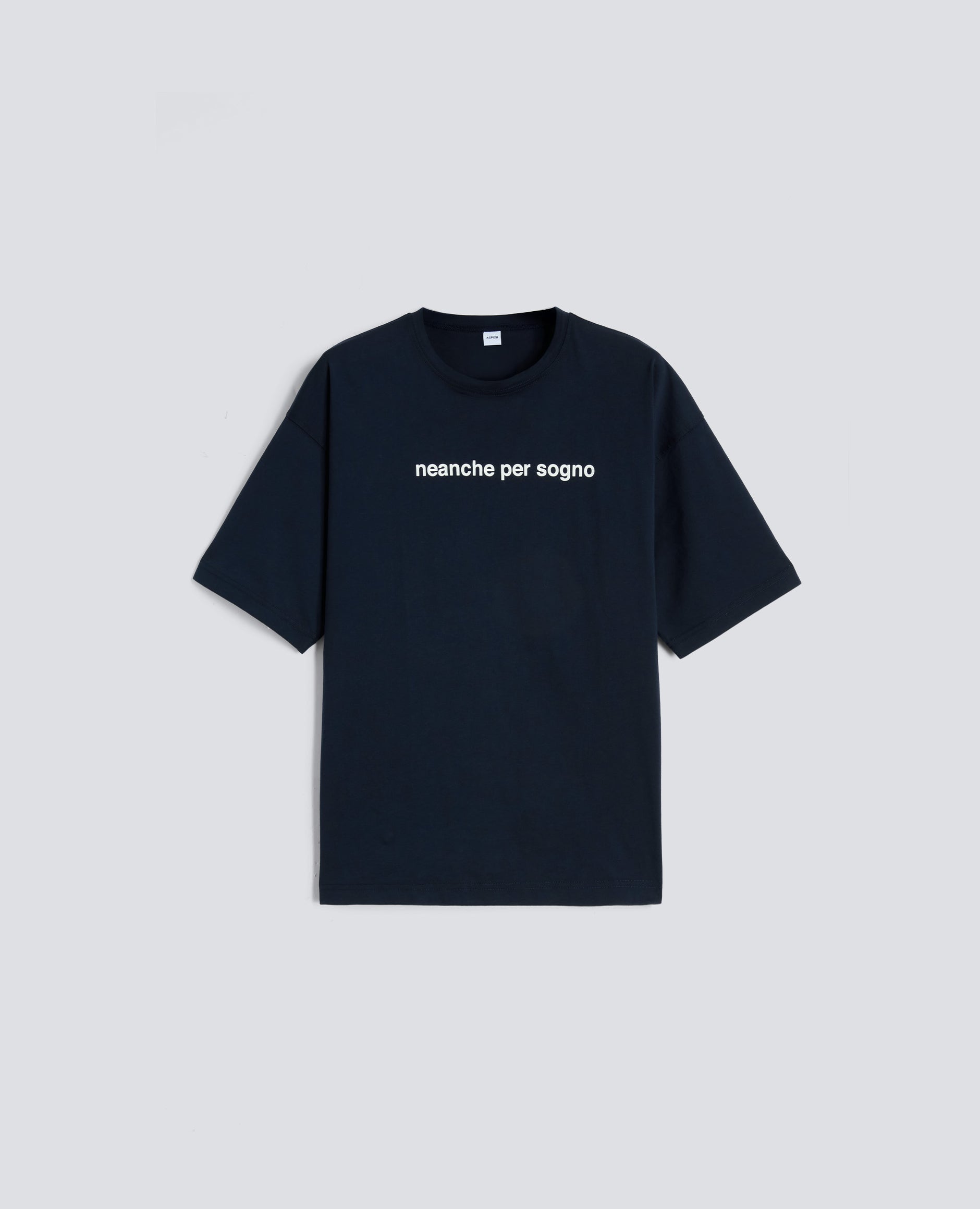 【関税込み】ASPESI ブルー ポケットTシャツ 40c640afb253d0f2aac79dad45ed87