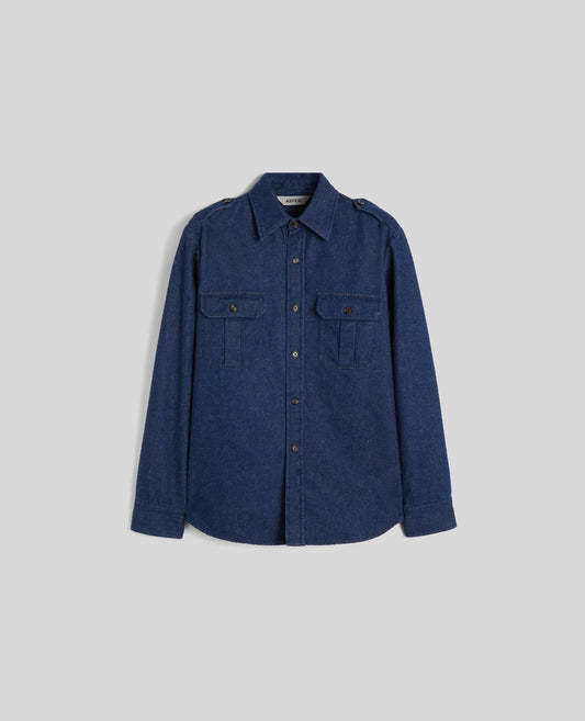 CAMICIA TRACY IN DENIM-DENIM-DENIM-DENIM-DENIM-DENIM