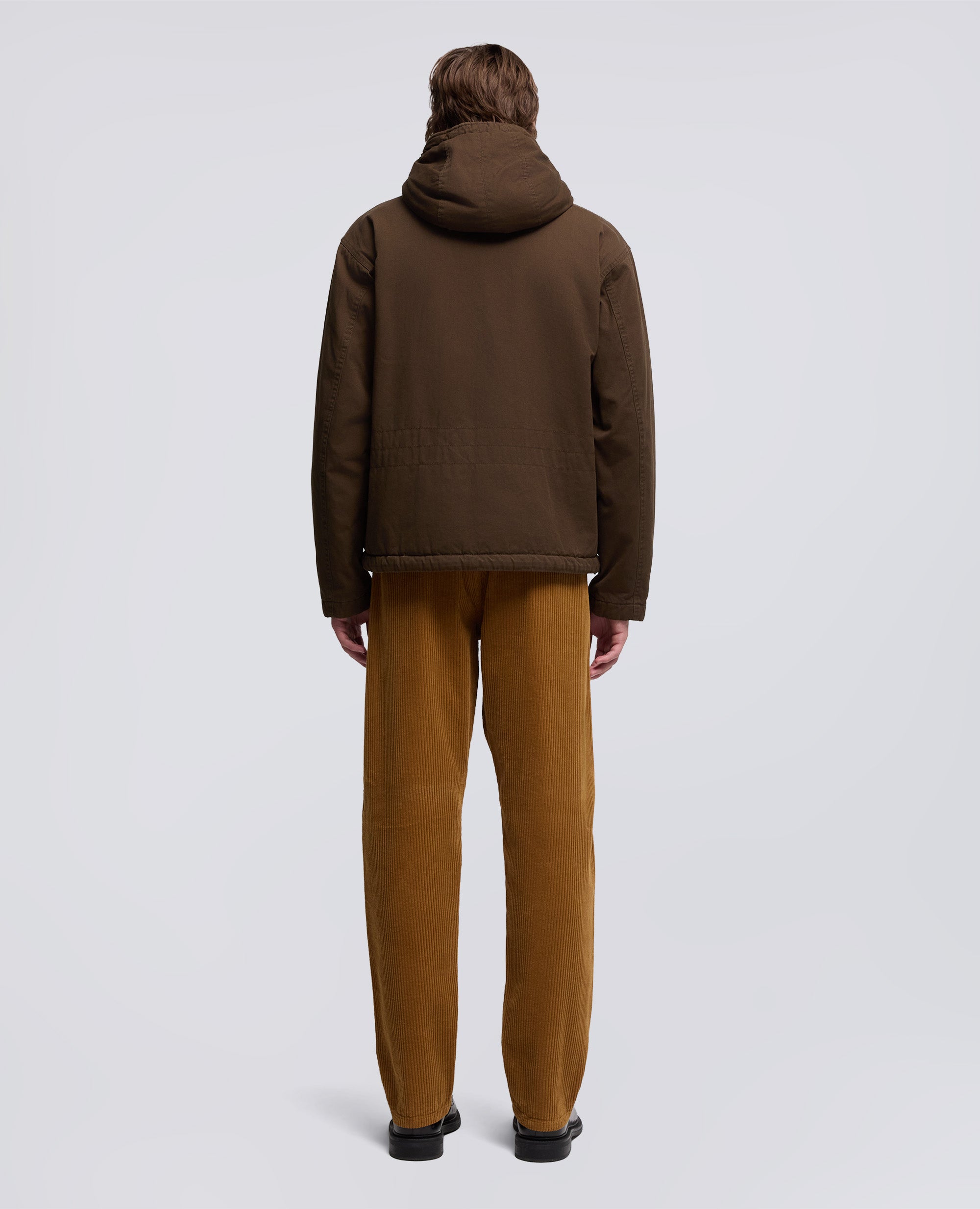 GIUBBOTTO FIFTY IN CANVAS DI COTONE-MILITARE-MILITARY-MILITAR-MILITAR-MILITAIRE