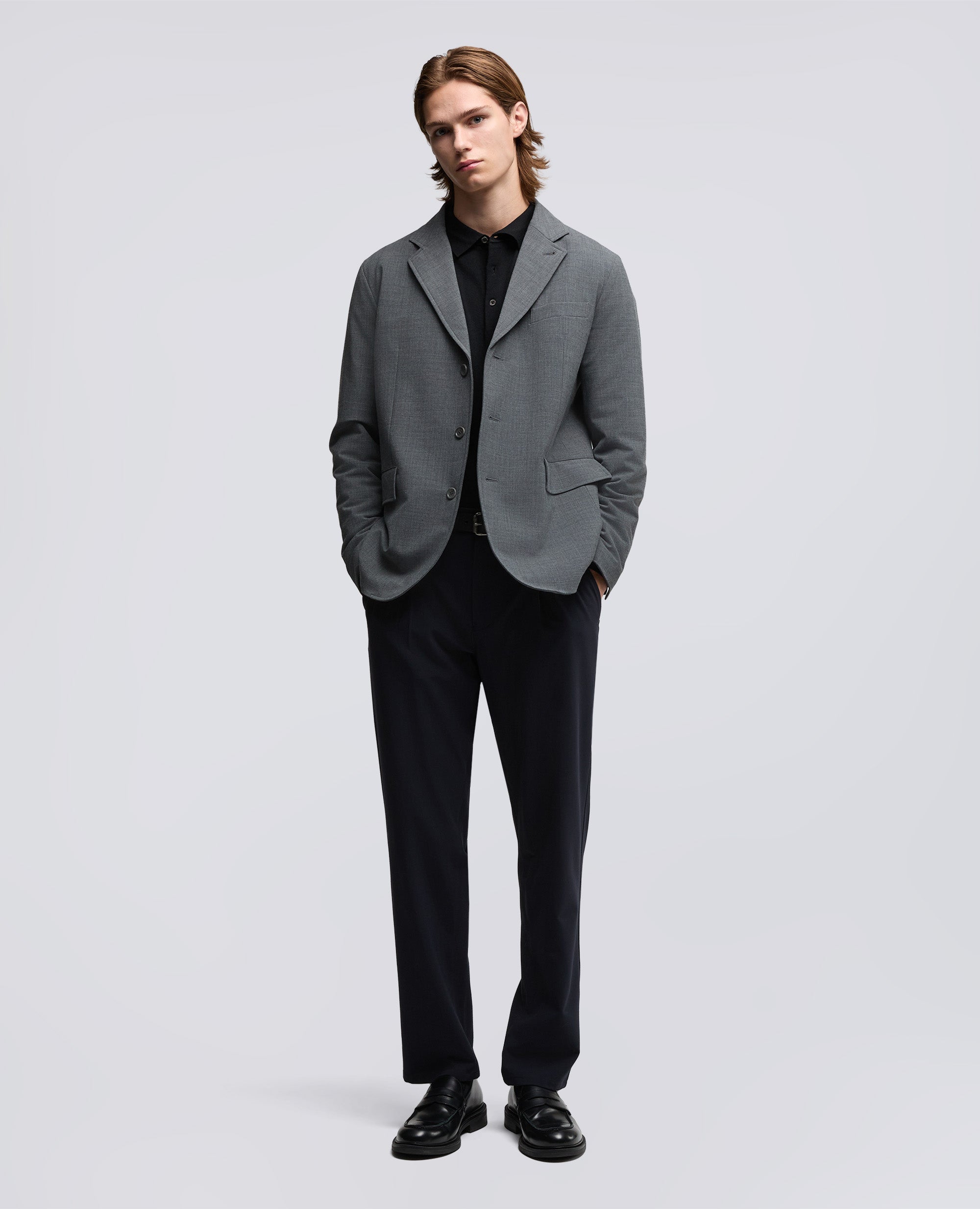 GIACCA KUKI-GRIGIO-GREY-GRIS-GRAU-GRIS