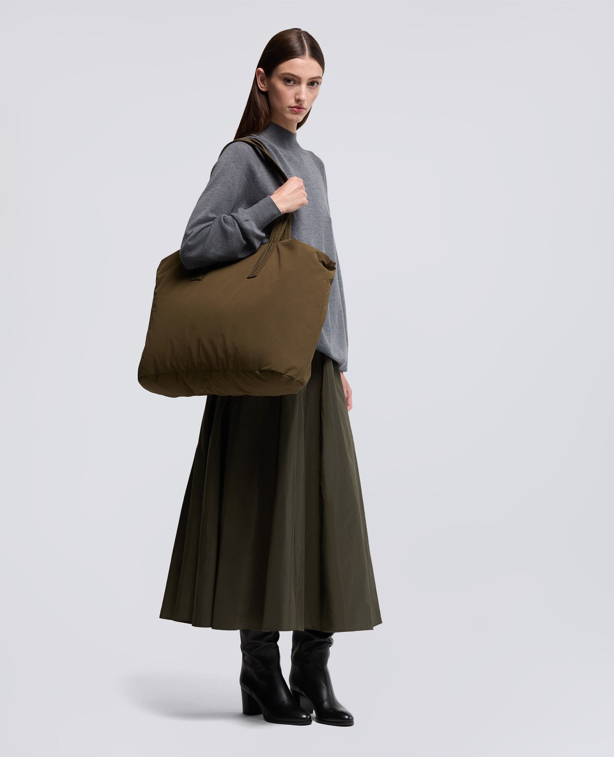 BORSA SHOPPER IN TESSUTO RIPSTOP-MILITARE-MILITARY-MILITAR-MILITAR-MILITAIRE