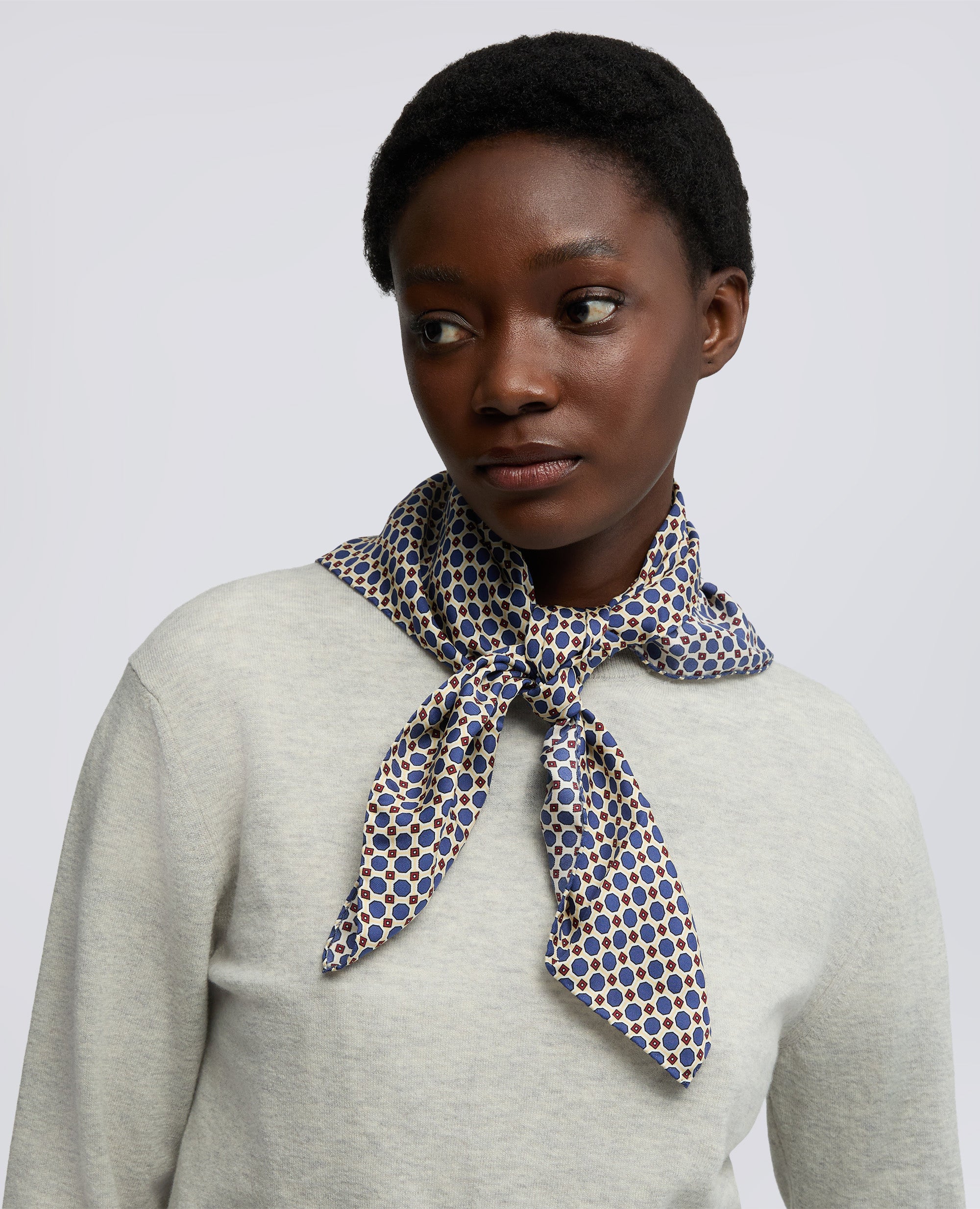 FOULARD MOD.8802(W)-BLU/GIALLO-BLUE/YELLOW-BLU/GIALLO-BLU/GIALLO-BLU/GIALLO