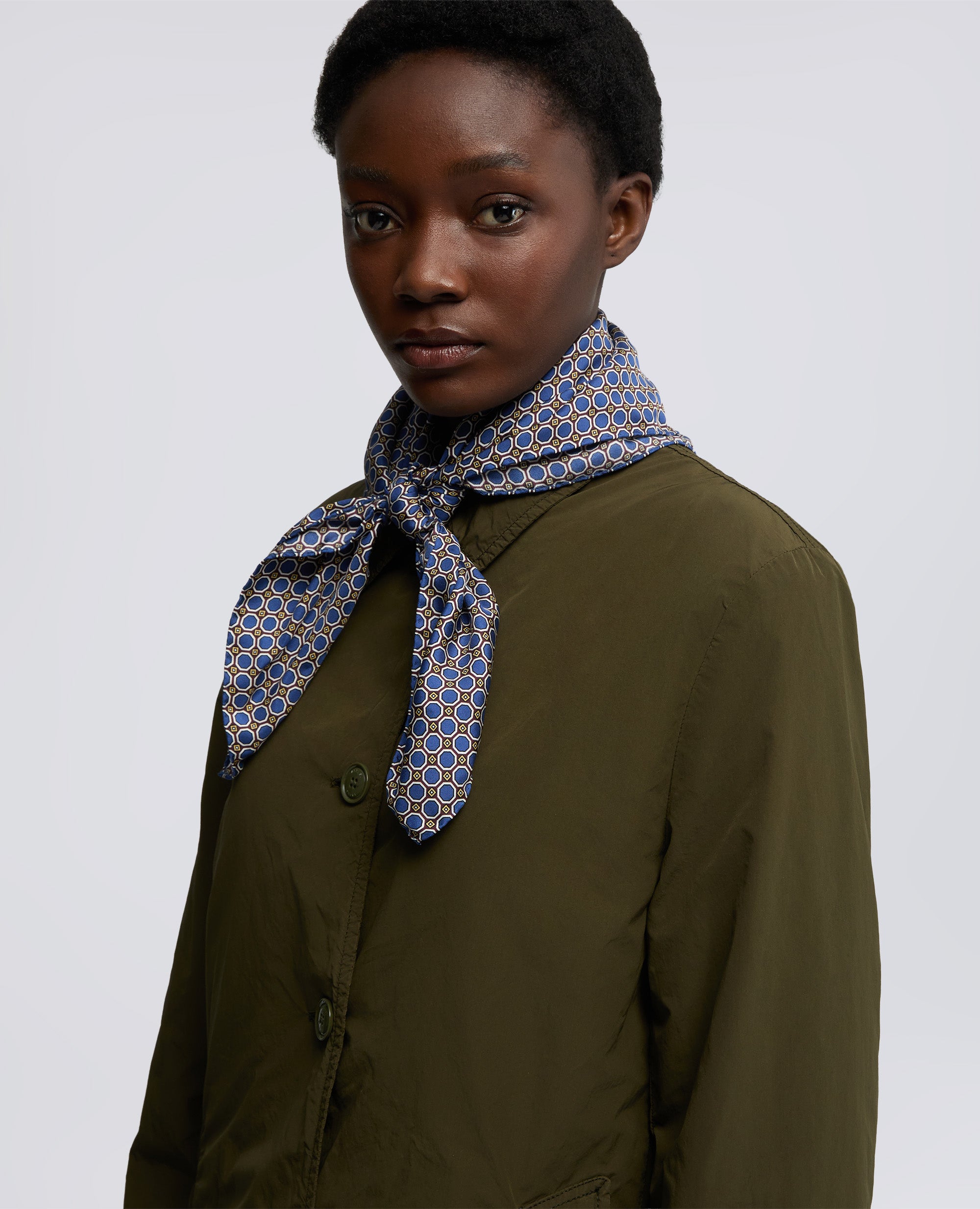 FOULARD MOD.8802(W)-MARRONE/BLU-MARRONE/BLU-MARRONE/BLU-MARRONE/BLU-MARRONE/BLU