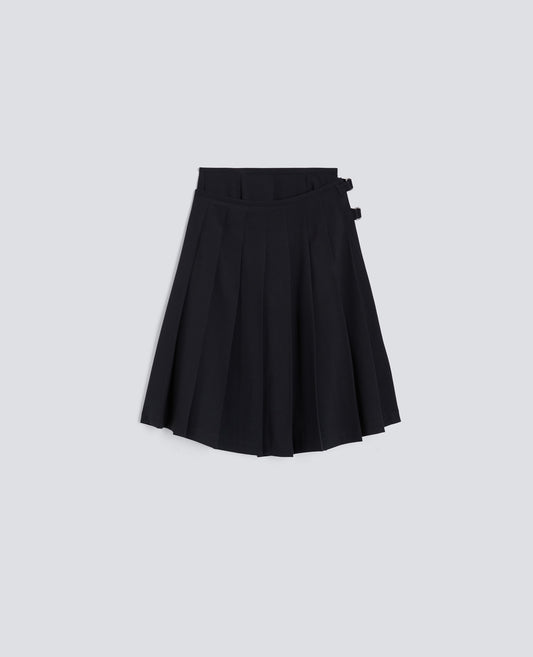 BERMUDA IN FLANELLA-NAVY-NAVY-AZUL MARINO-NAVY-NAVY