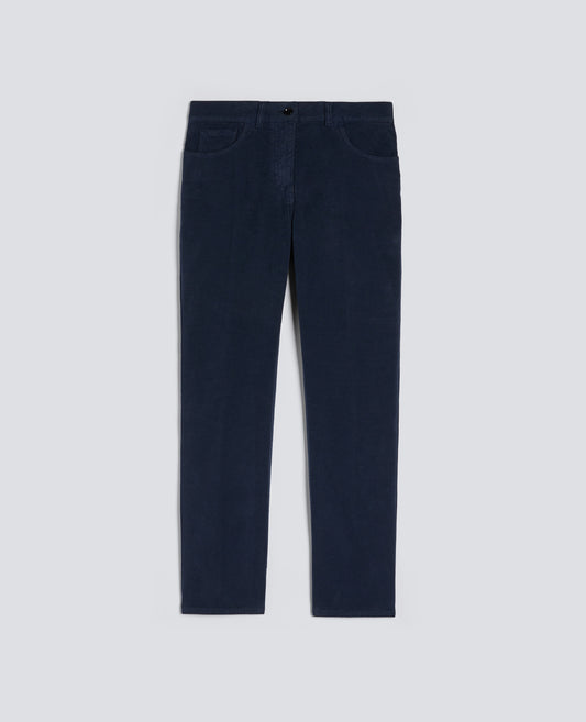PANTALONE IN FUSTAGNO STRETCH-NAVY-NAVY-AZUL MARINO-NAVY-NAVY