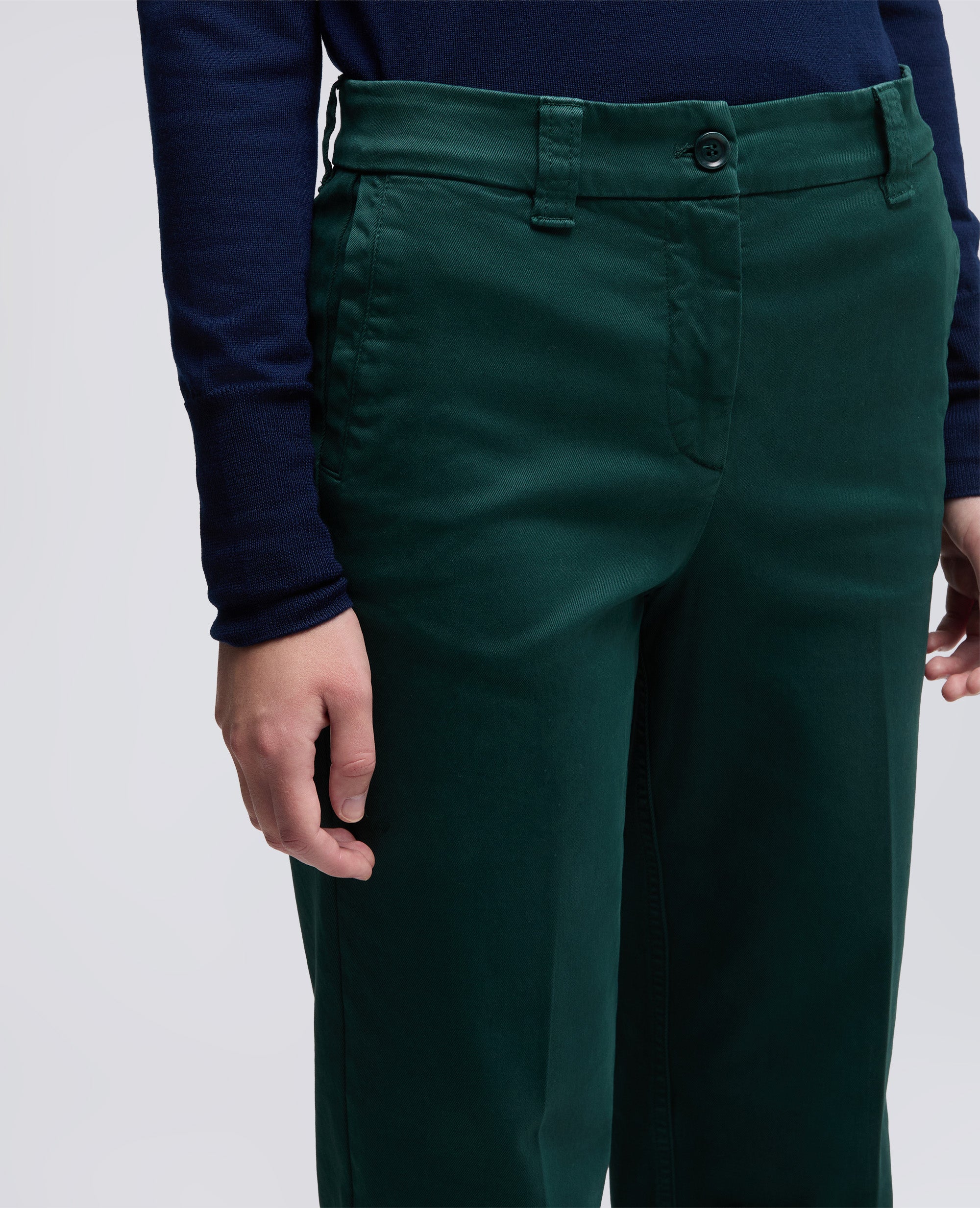 PANTALONE MOD.0186-VERDE INGLESE-BRITISH RACING GREEN-VERDE INGLES-ENGLISCHES GRUN-VERT ANGLAIS