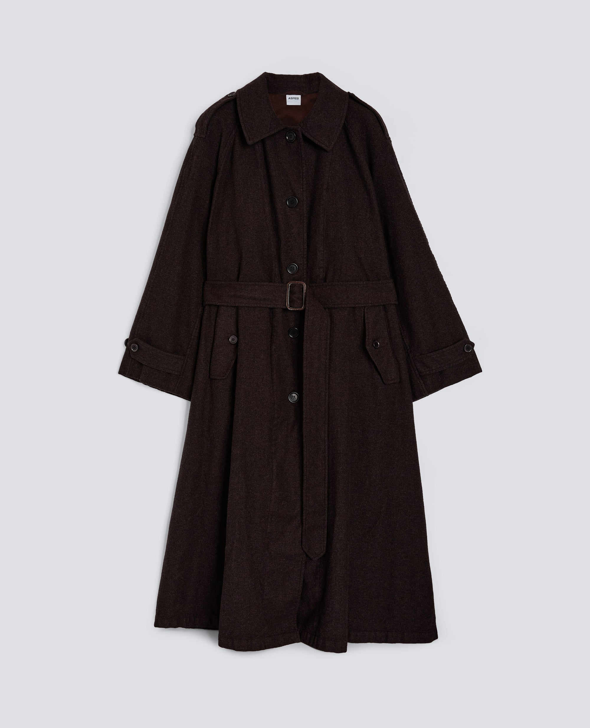 CAPPOTTO MOD.0753-MARRONE-BROWN-MARR¢N-BRAUN-MARRON