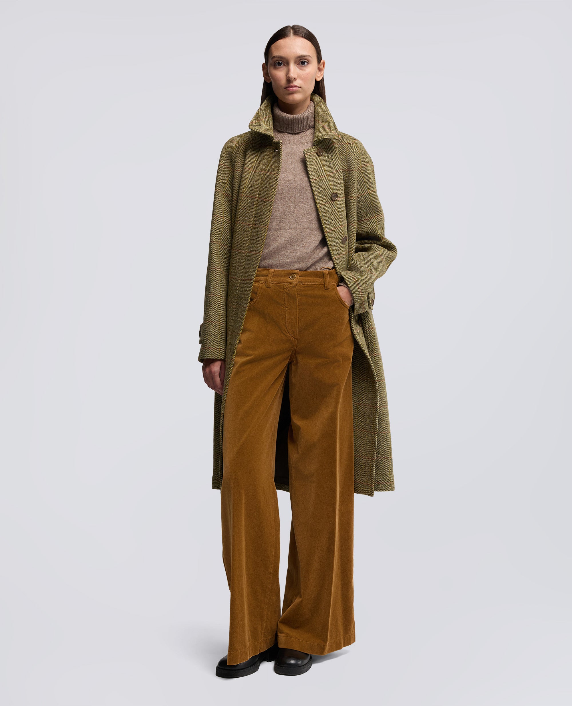 CAPPOTTO MOD.0756-SENAPE-MUSTARD YELLOW-MOSTAZA-SENF-MOUTARDE