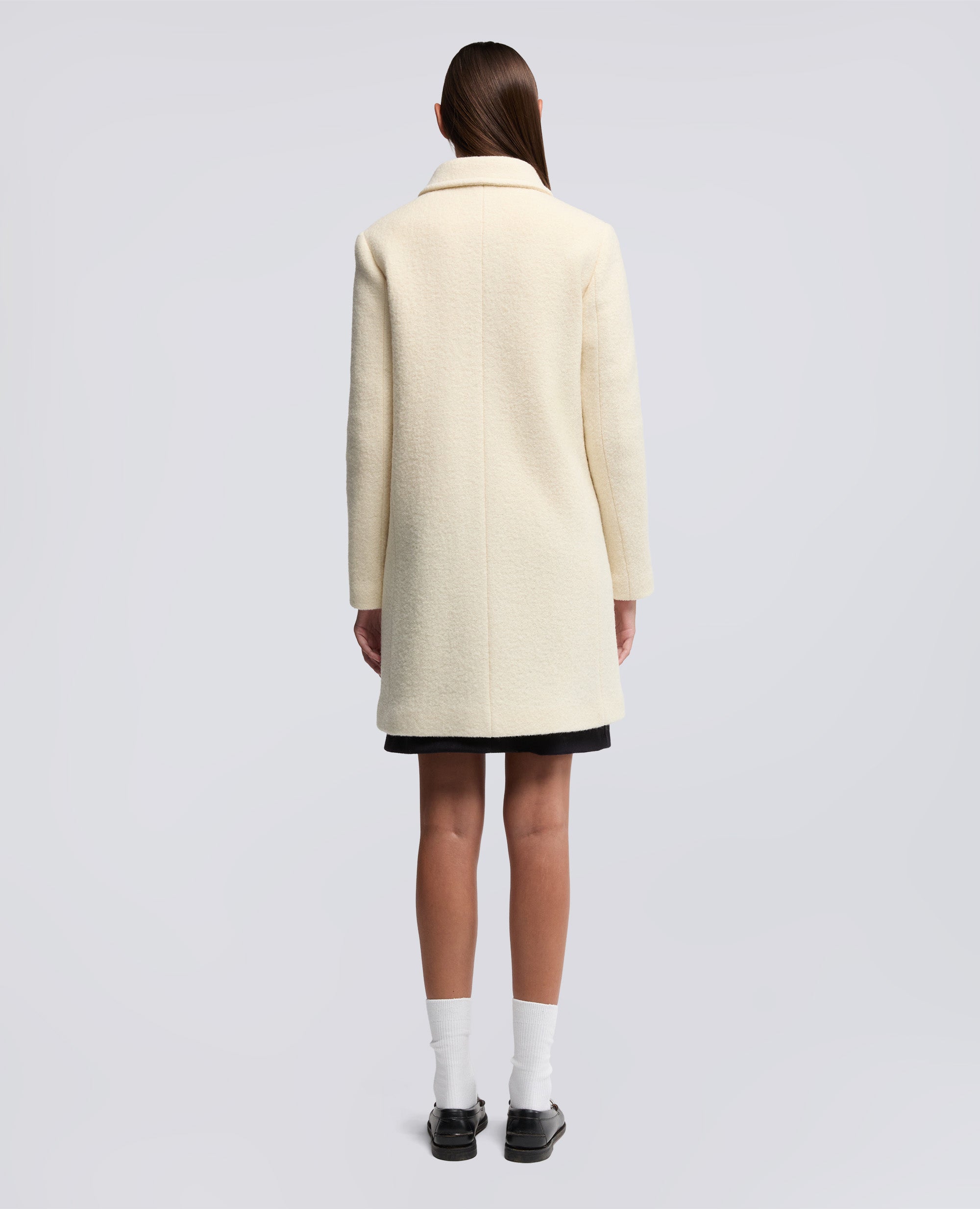 CAPPOTTO DOPPIOPETTO IN LANA COTTA-NATURALE-NATURAL-NATURAL-NATURLICH-NATUREL