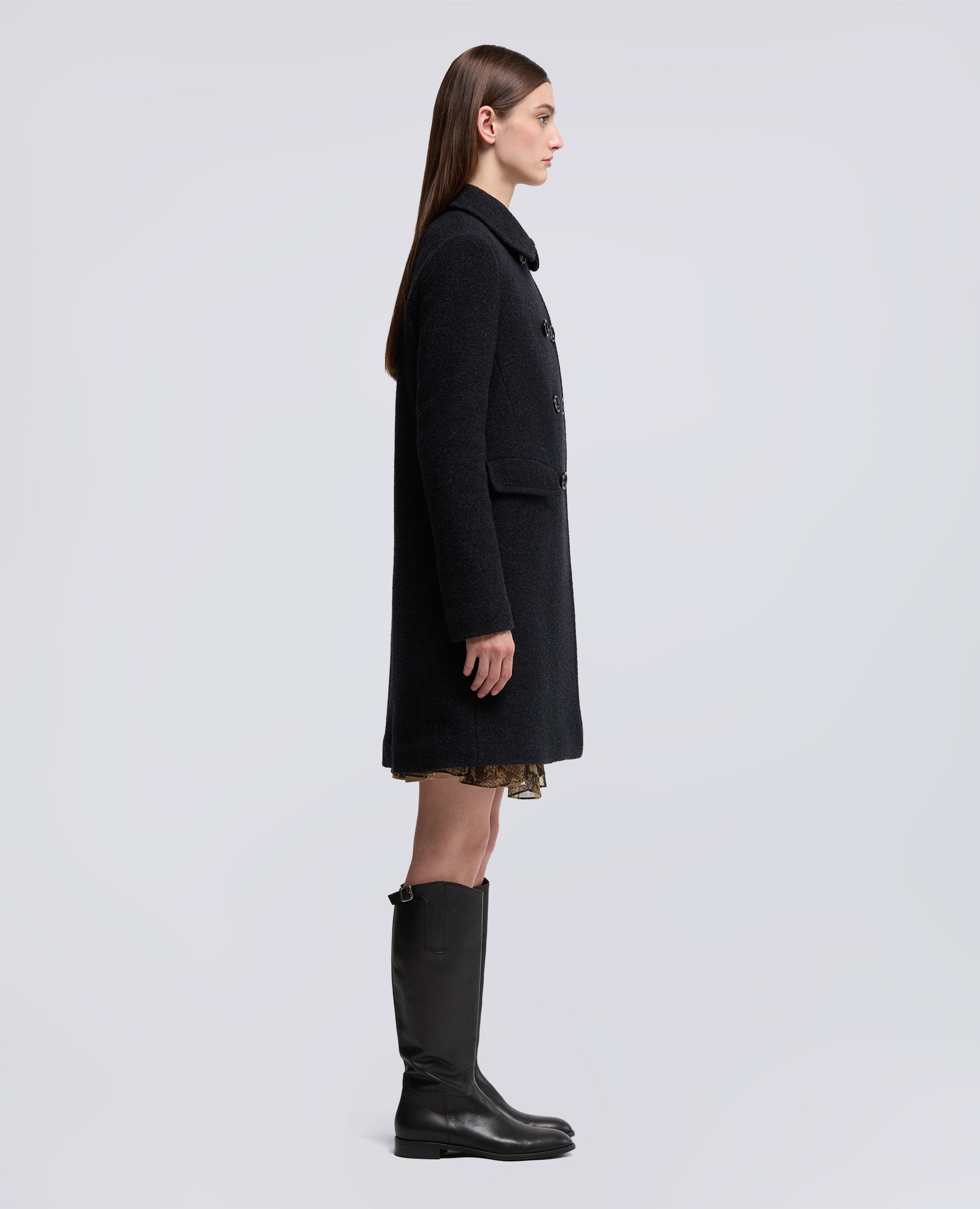 CAPPOTTO MOD.0757-NAVY-NAVY-AZUL MARINO-NAVY-NAVY