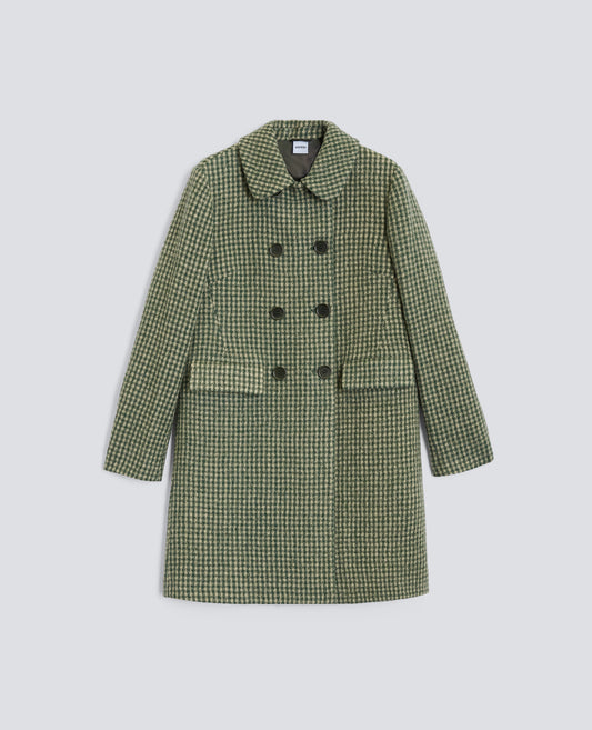 CAPPOTTO MOD.0757-VERDE/NATURALE-GREEN/NATURAL-VERDE/NATURAL-GRÜN/NATUR-VERT/NATUREL