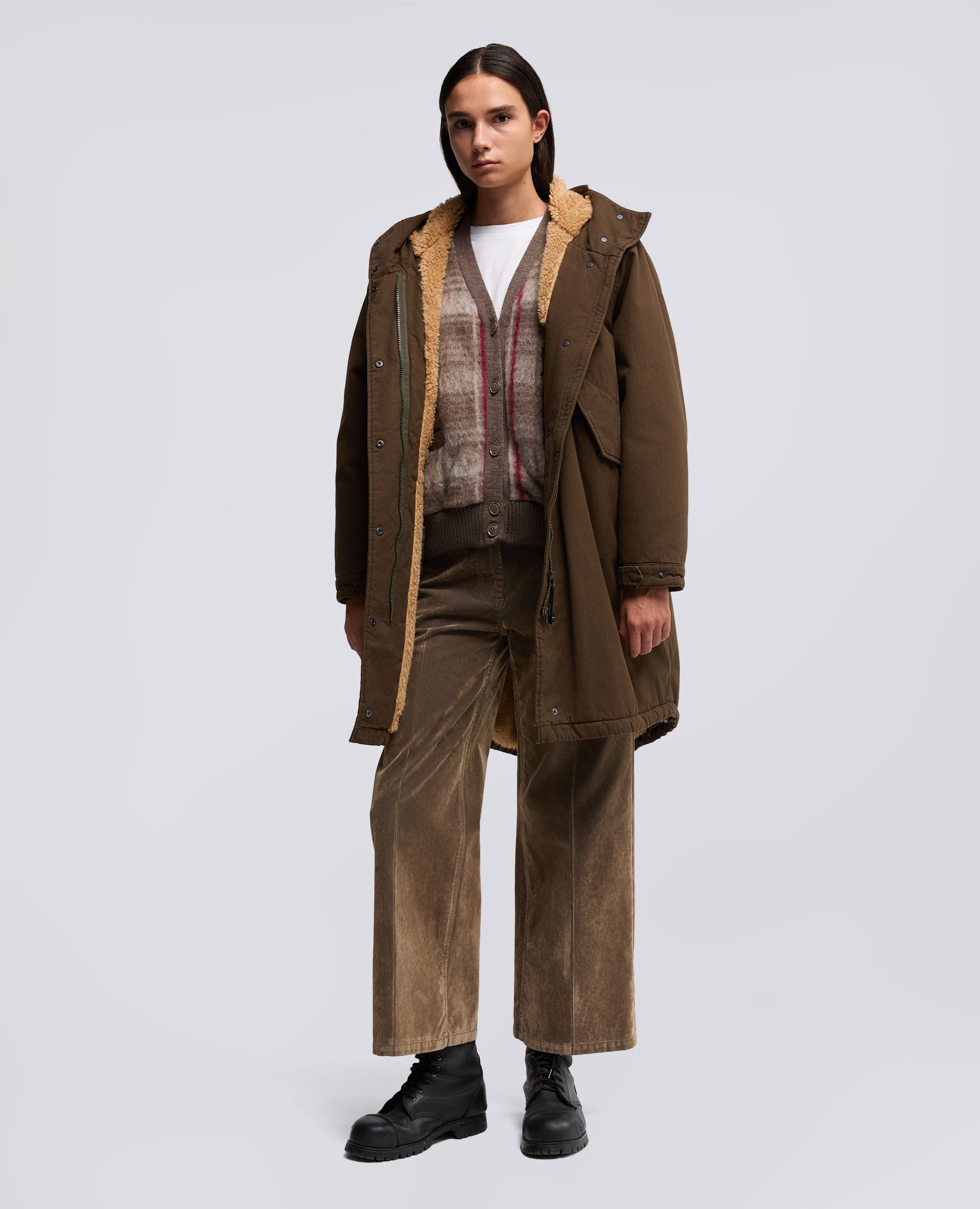 PARKA MOD.0758-MILITARE-MILITARY-MILITAR-MILITAR-MILITAIRE