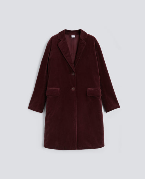 Aspesi Ribbed Velvet Coat