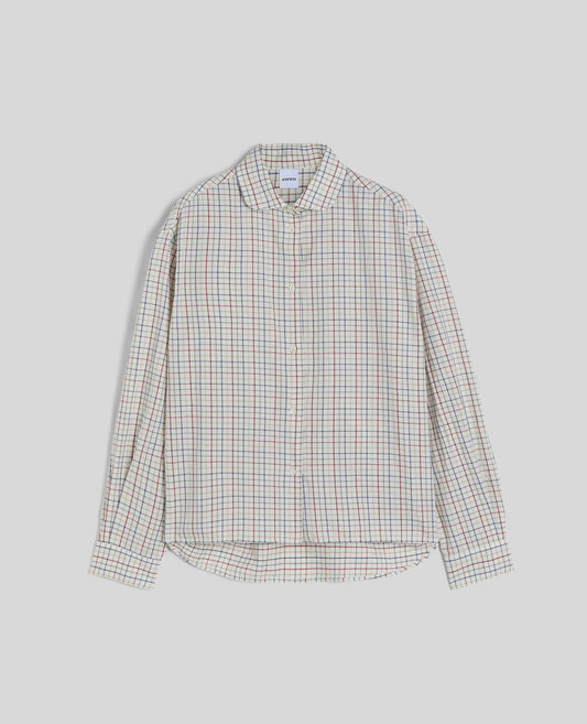 CAMICIA IN VAIELLA DI MISTO COTONE-NATURALE-NATURAL-NATURAL-NATURLICH-NATUREL